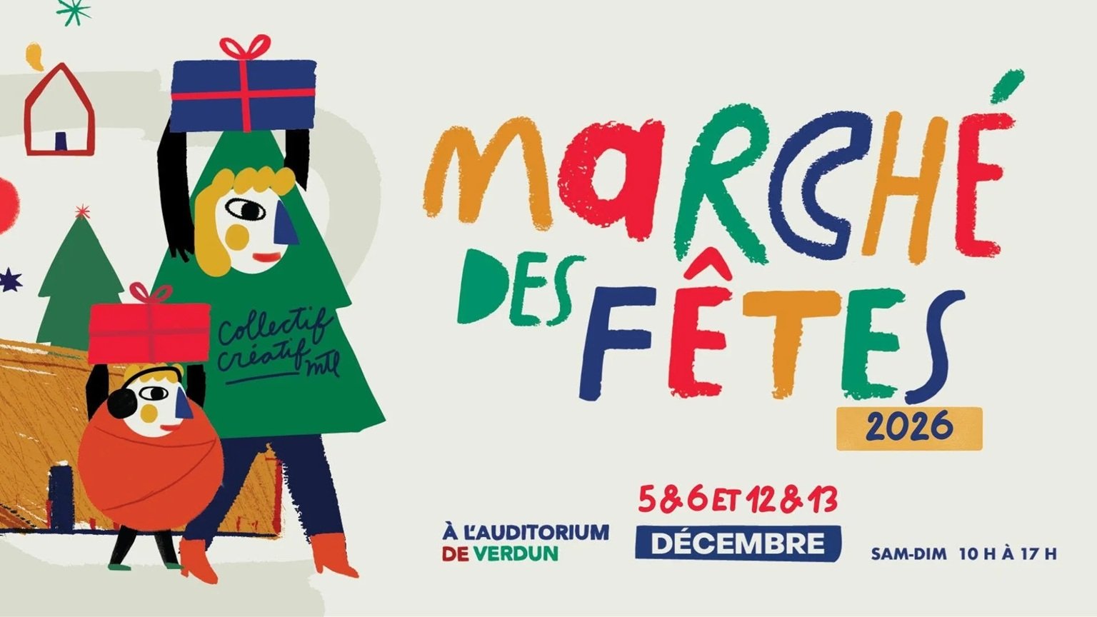 Marché des Fêtes à l'Auditorium de Verdun 2026