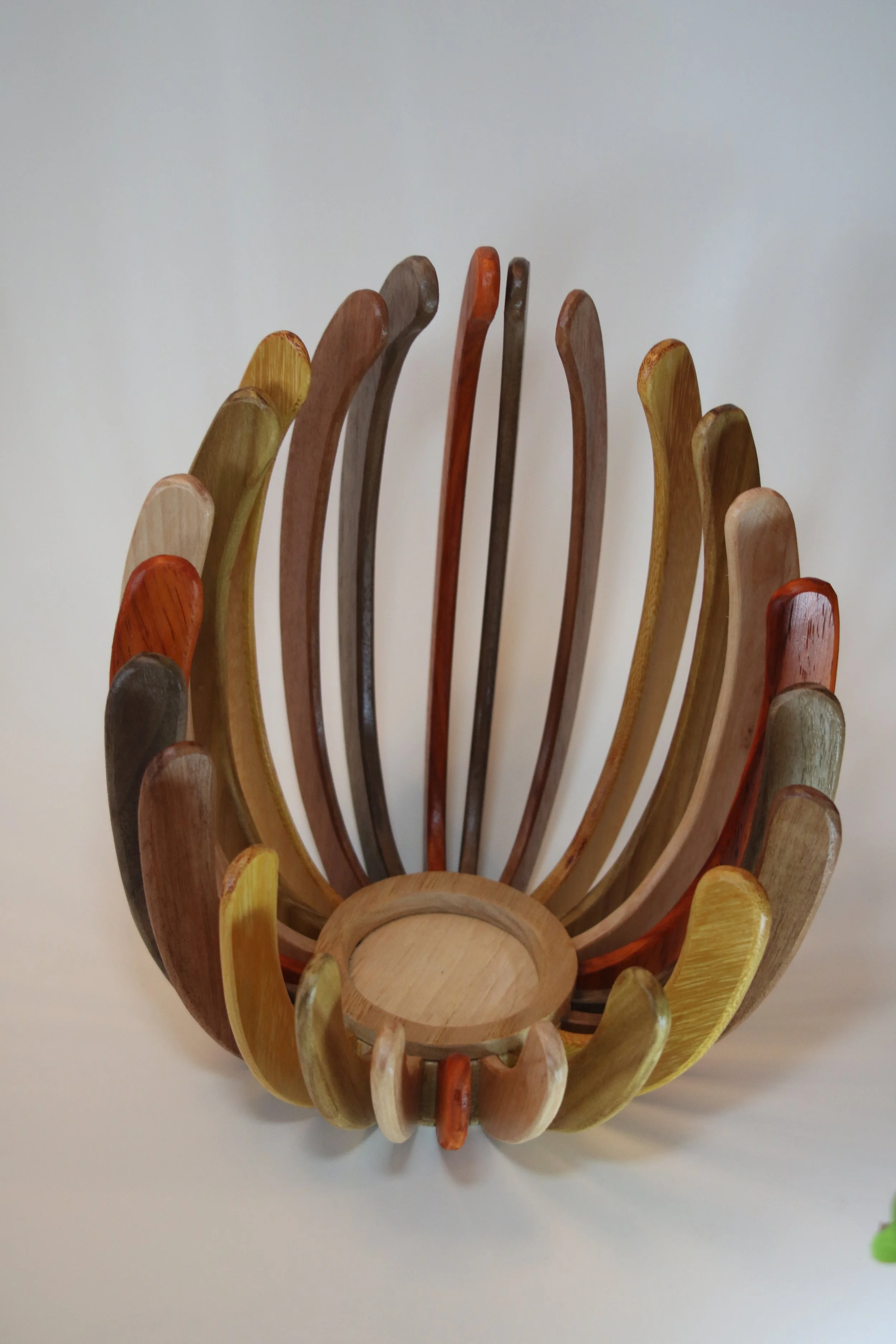 Bougeoir arc-en-ciel