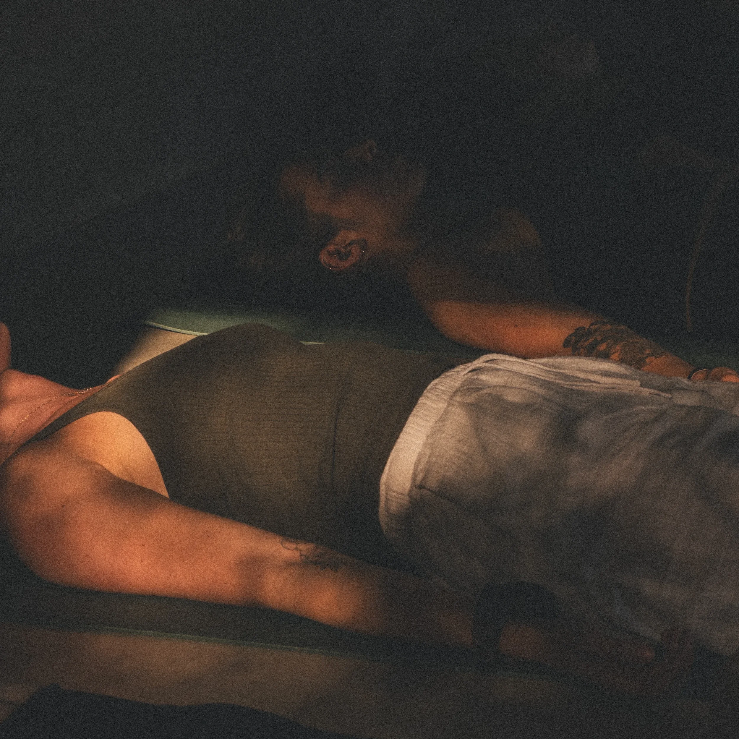 Yoga class on Gea Yoga Retreat in france