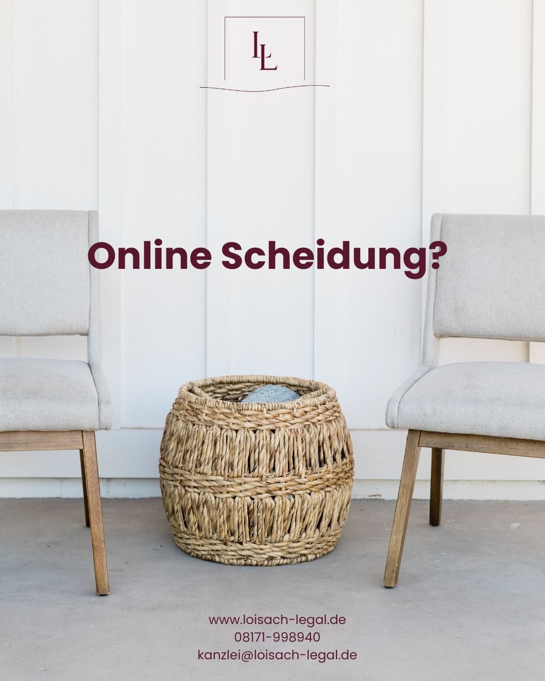 Online Scheidung - geht das?