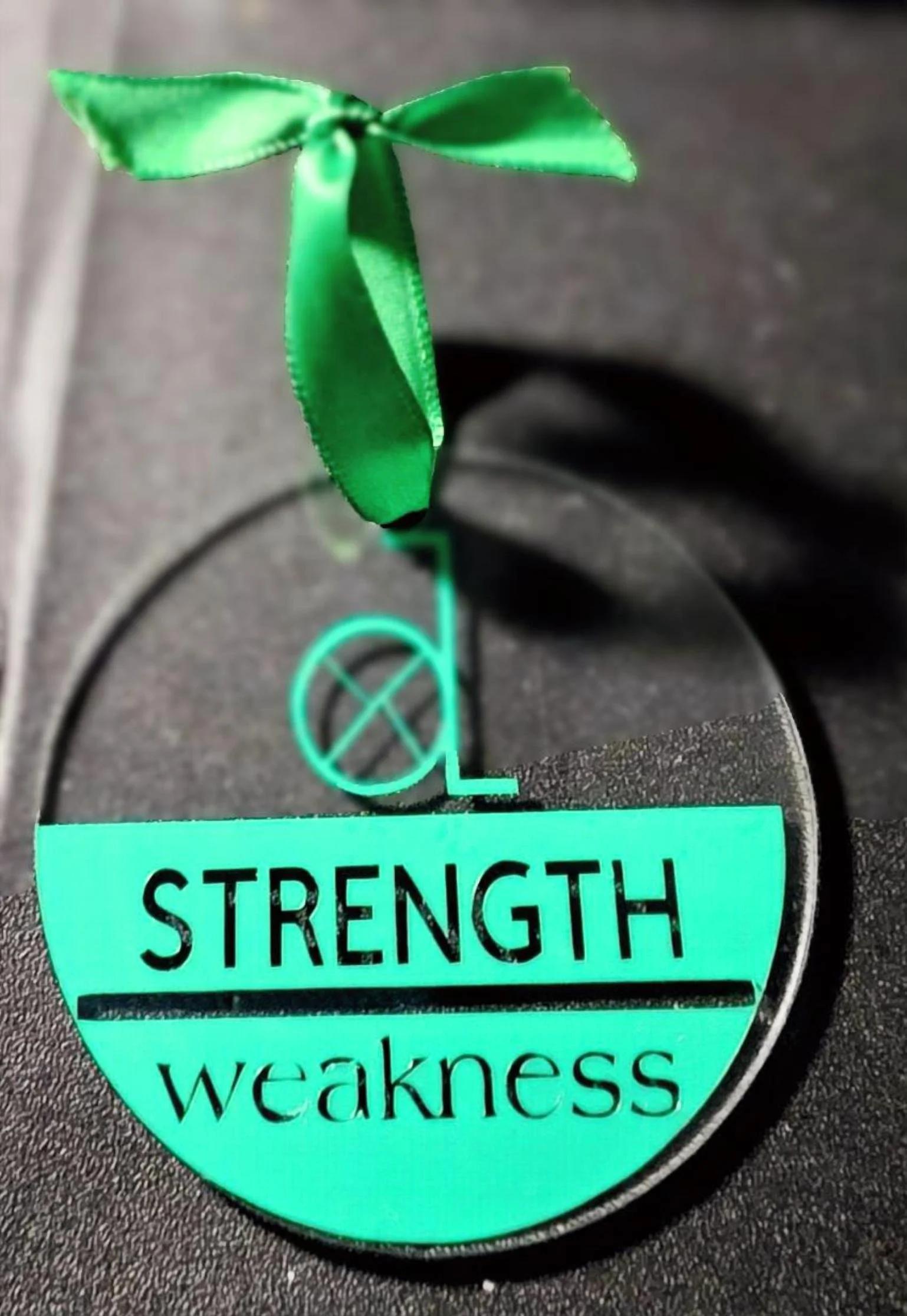 Strength Over Weakness Ornament