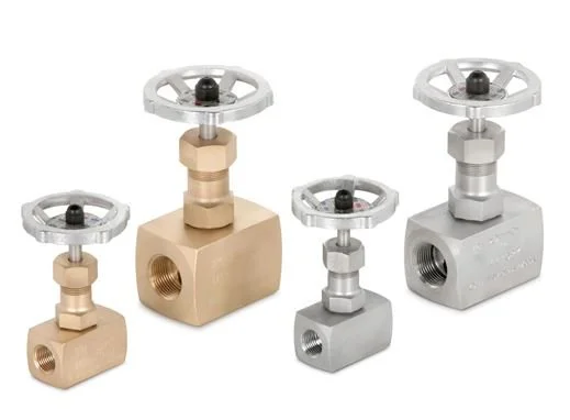 Válvula de interrupción a punzón para líquidos, gases y vapor. Cierre preciso y confiable en sistemas hidráulicos, neumáticos y térmicos de uso industrial.