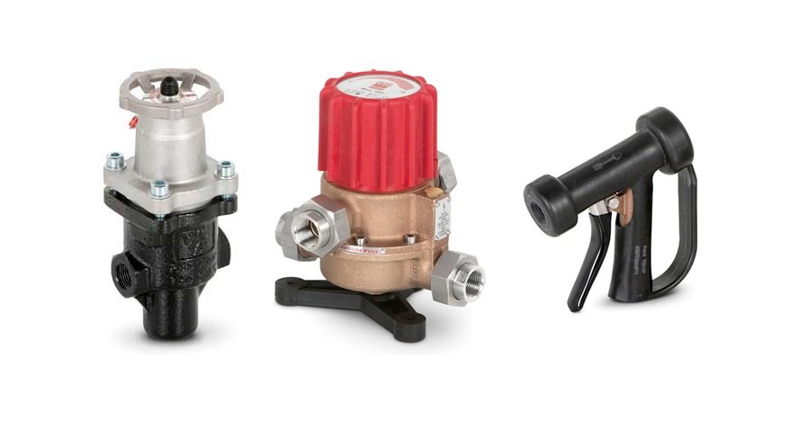 Válvulas reductoras de presión para vapor y fluidos industriales. Regulan y estabilizan la presión en calderas y líneas de proceso, protegiendo equipos y asegurando operación eficiente.