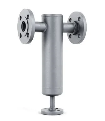 Separador de condensados de vapor para líneas de vapor. Elimina agua, aceite y partículas, proporcionando vapor más limpio y seco en sistemas térmicos industriales.