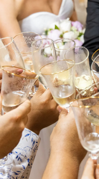 The Chiquita heel. Orange vegan leather strappy heel.