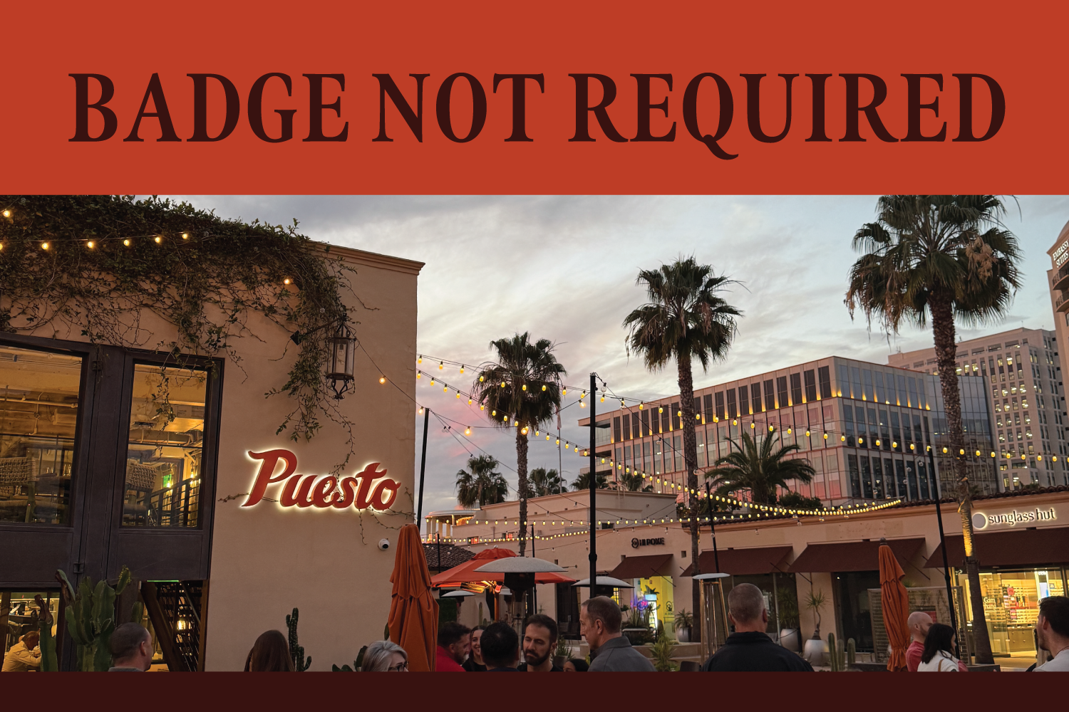 Badge Not Required