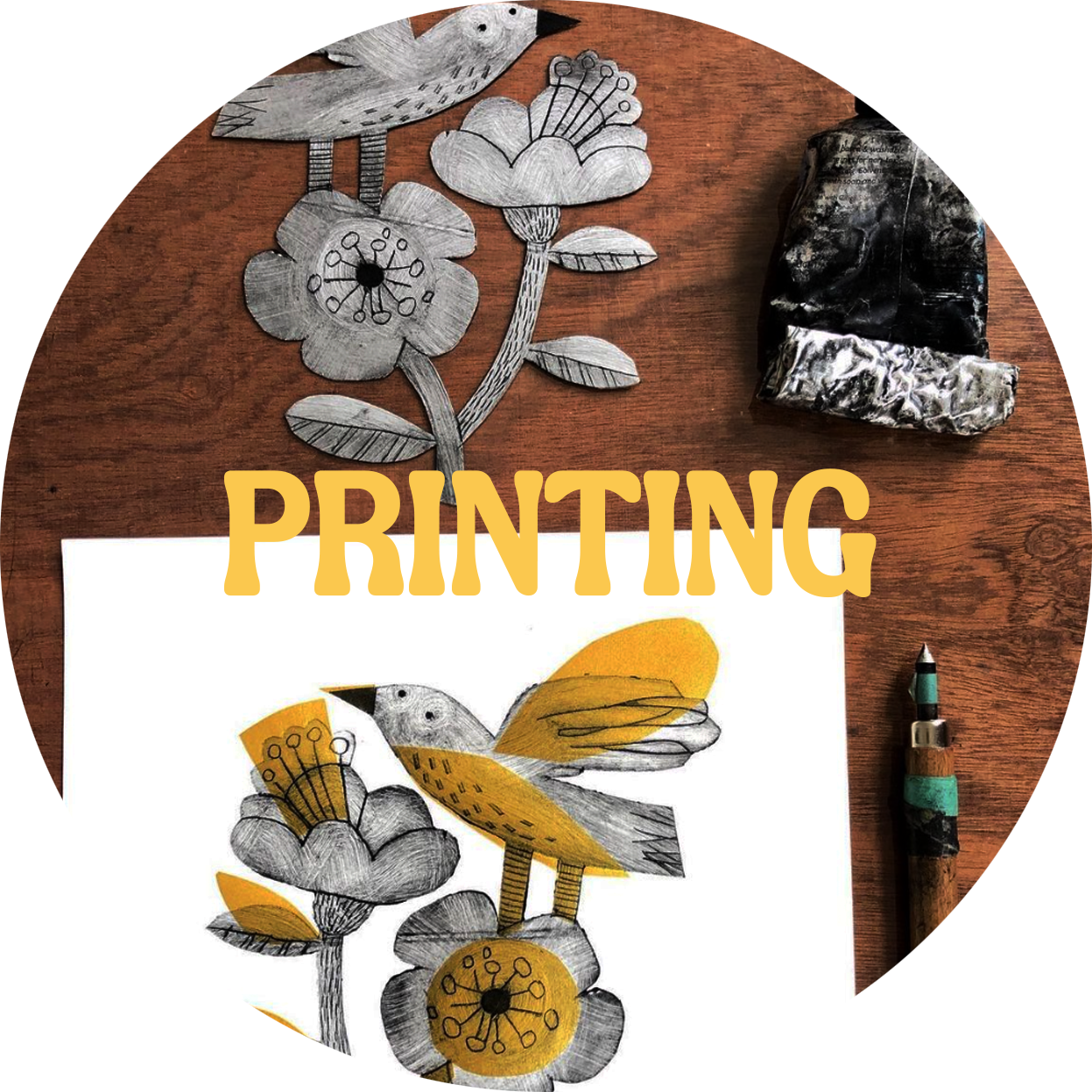 Feb Half Term - Printing 