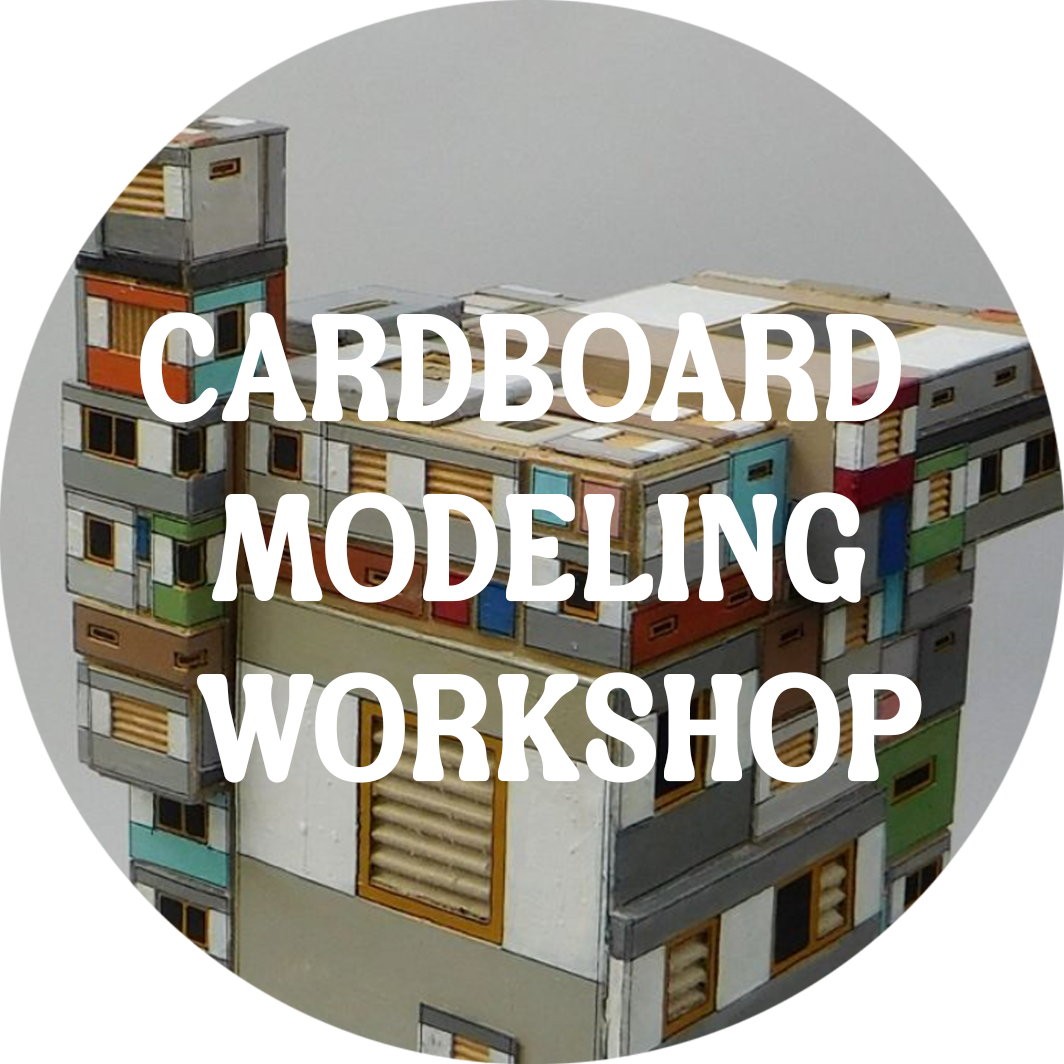 Cardboard modelling  Workshop