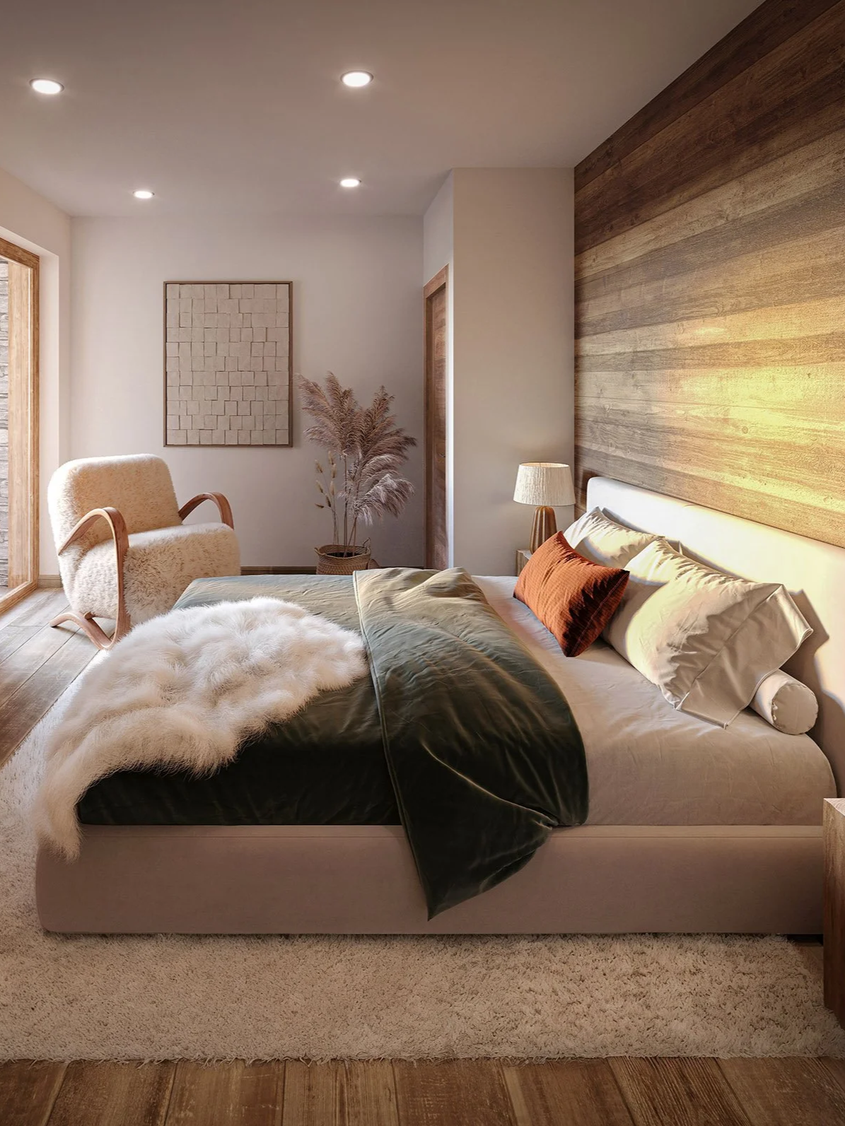 Suite élégante avec finitions haut de gamme dans un appartement neuf à vendre à Saint-Martin-de-Belleville, idéal pour un investissement immobilier en montagne.