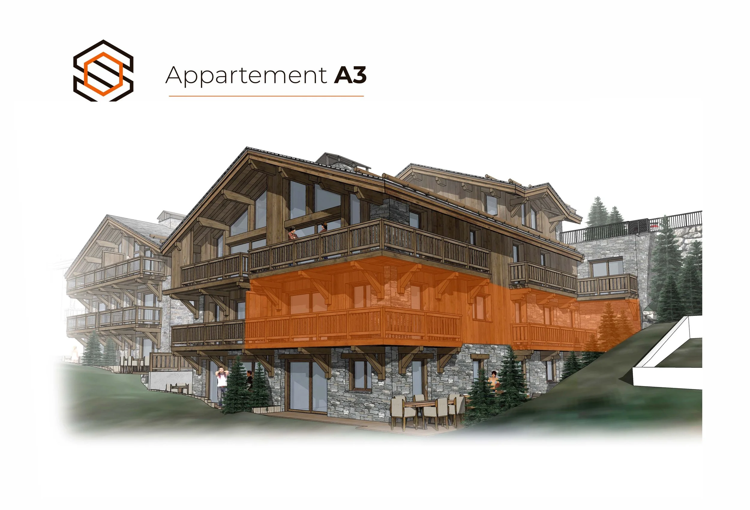 Présenté par l’agence immobilière Home Summit, cet appartement en angle au premier étage offre un salon lumineux avec une vue ouverte sur les montagnes et la vallée des Belleville, idéal pour un investissement immobilier en montagne.