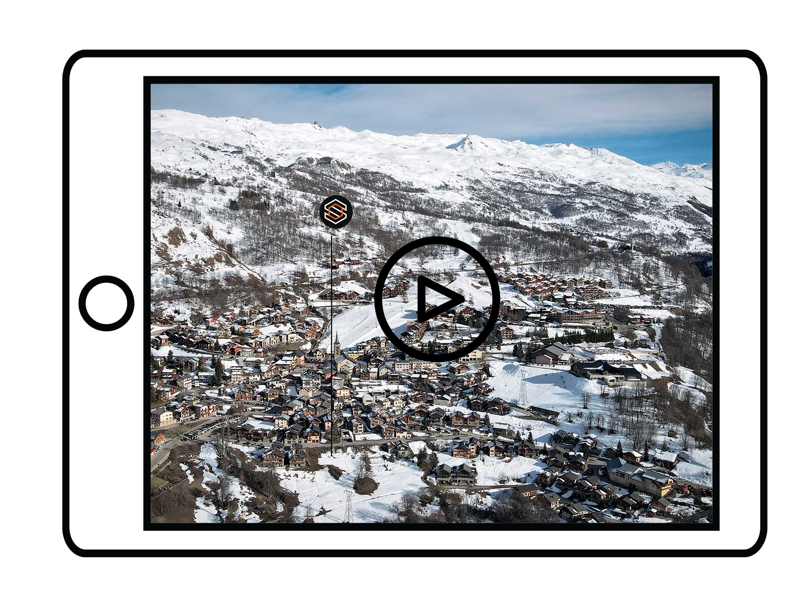 Vidéo YouTube réalisée par l’agence indépendante HOME SUMMIT présentant les appartements à vendre dans le village de Saint-Martin-de-Belleville.