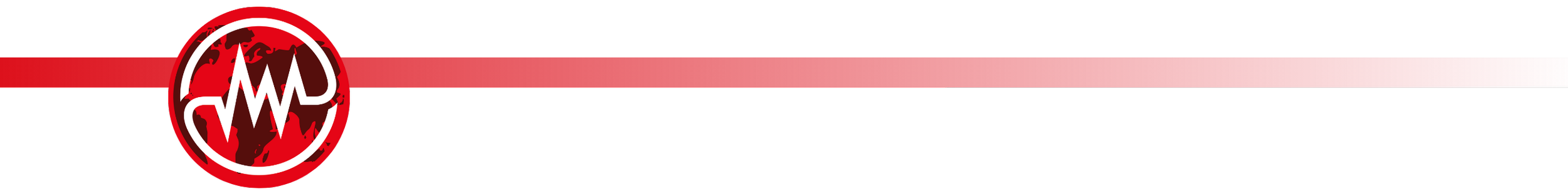 Red gradient banner with the COSMOS circular logo featuring a world map and seismic wave line, symbolizing global earthquake monitoring and research.