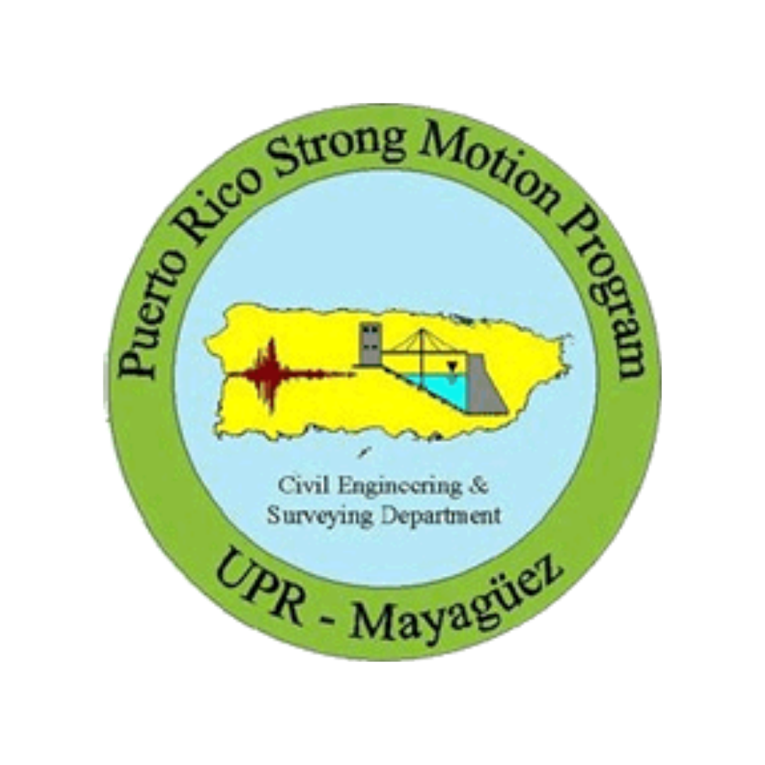 Puerto Rico Strong Motion Program logo, a sponsor and organizational member of COSMOS