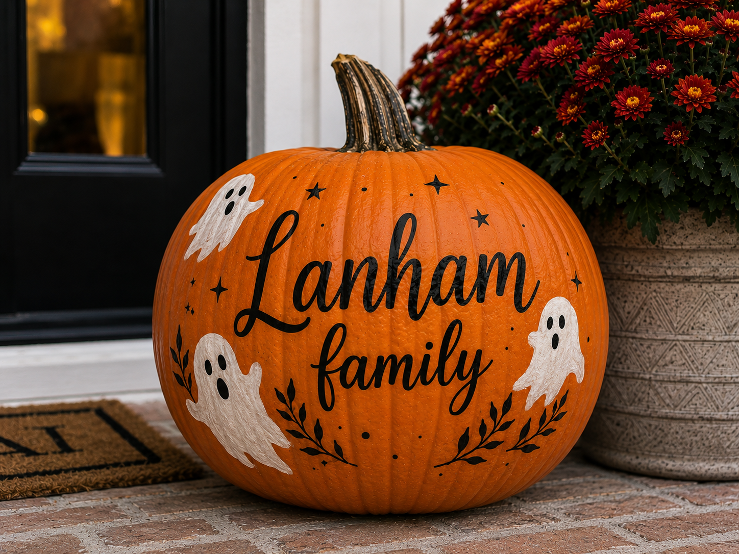 Custom Painted Pumpkin Add-On