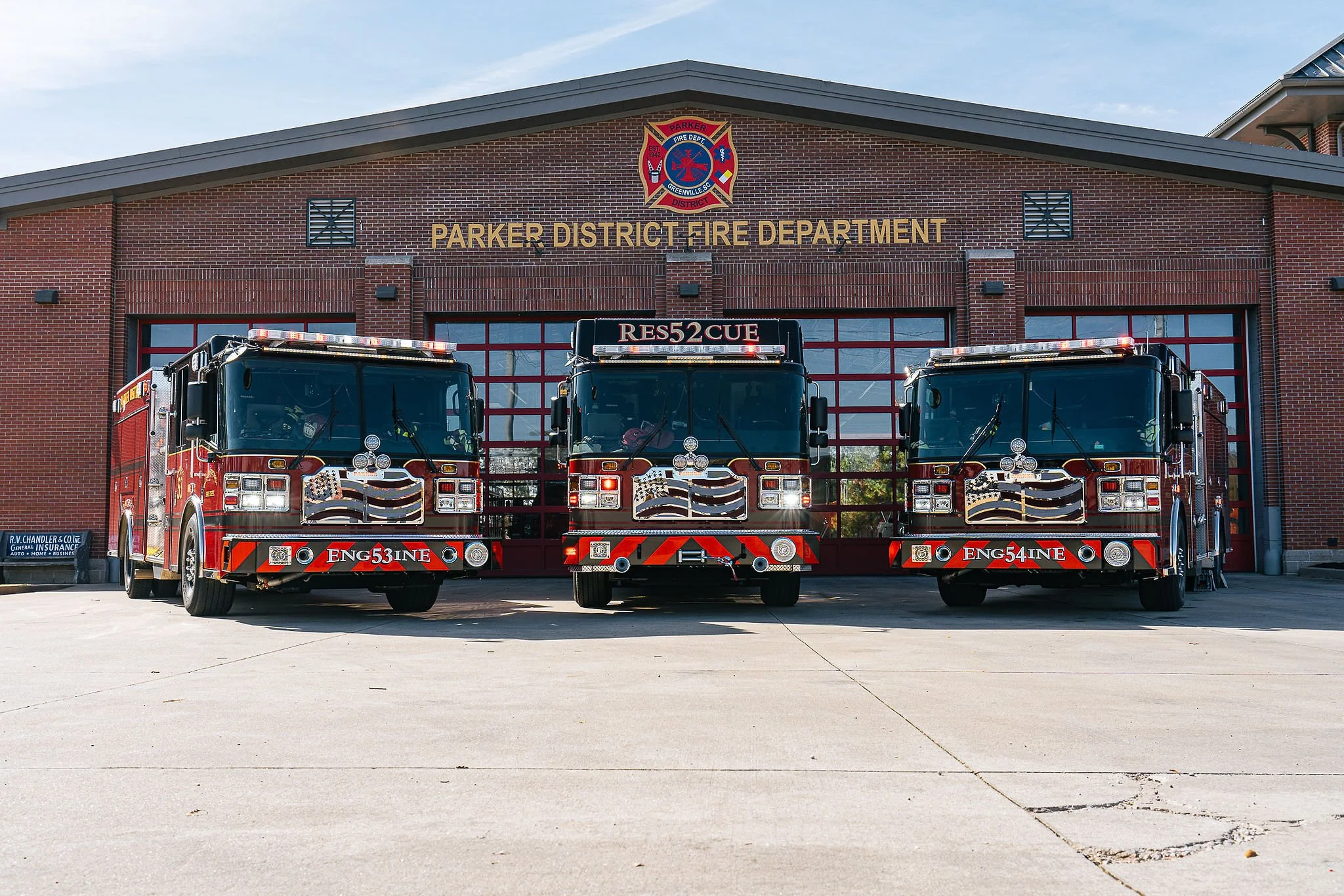 What happens at a fire department?