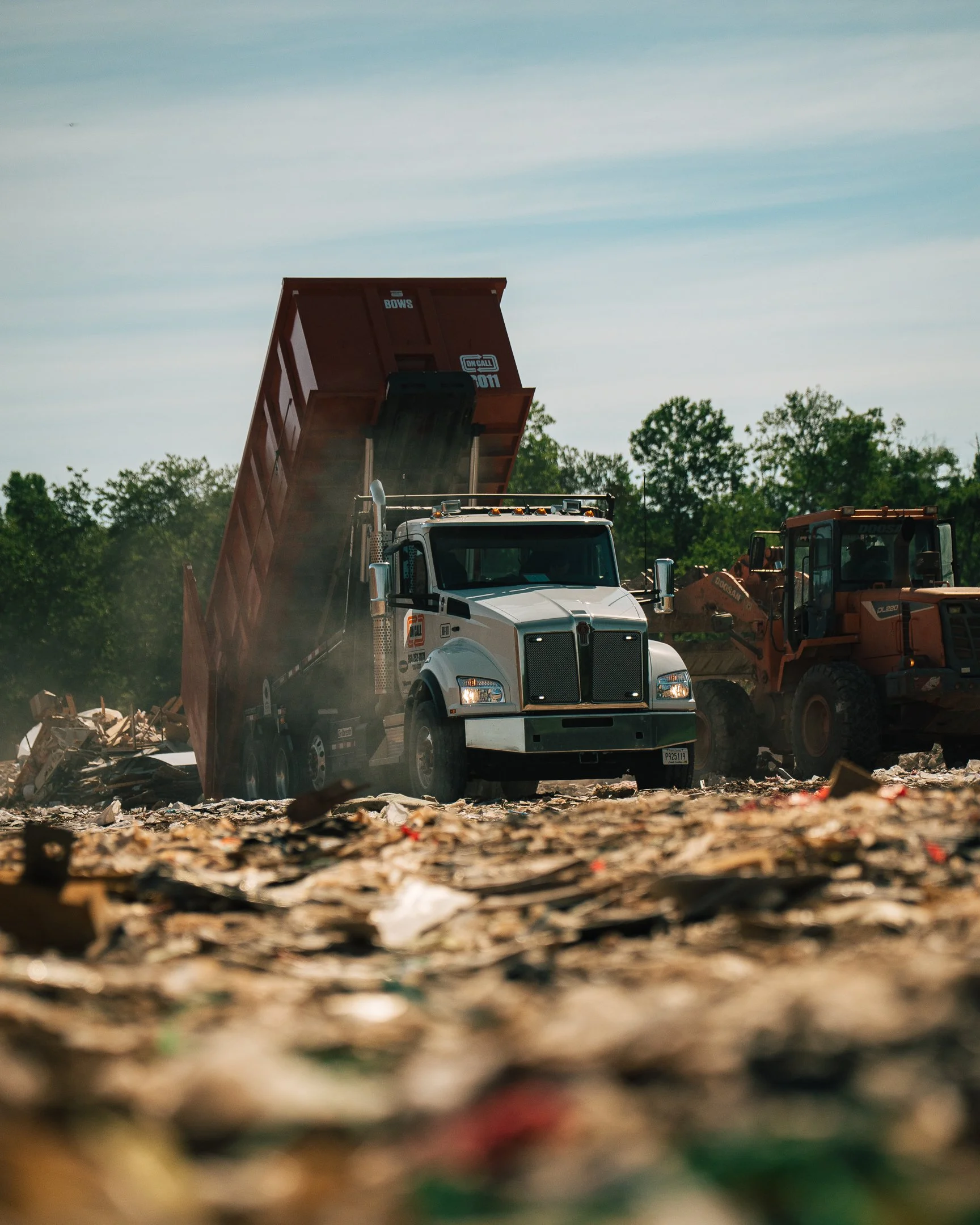 Where does OnCall's waste actually go?