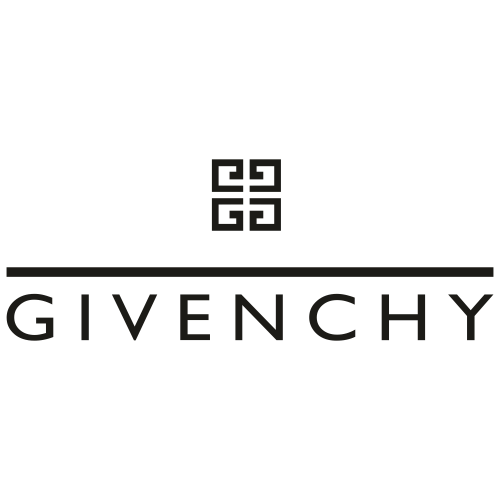 Logo del marchio Givenchy con simbolo distintivo sopra il nome.