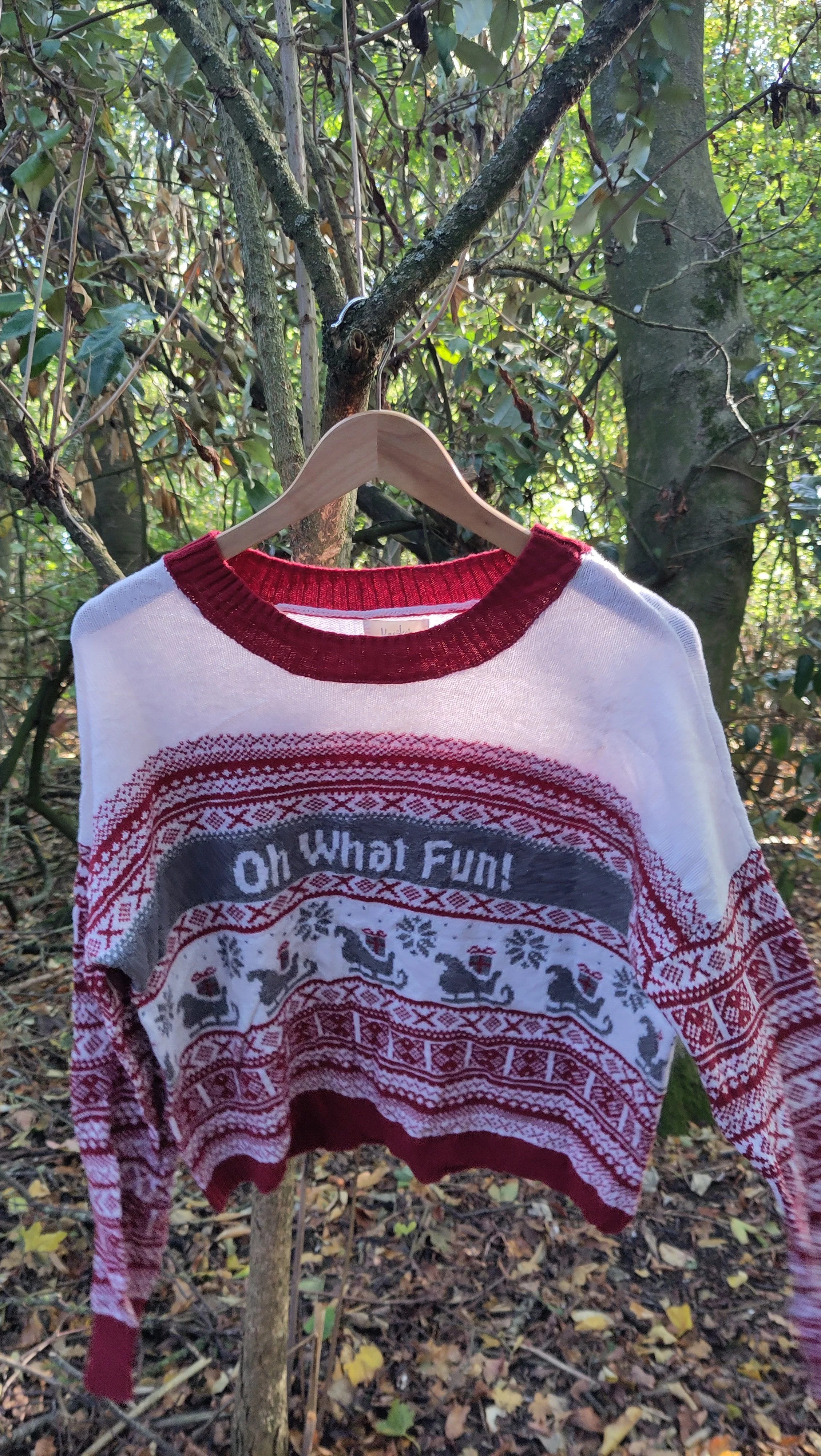 "Oh what fun" festive knit