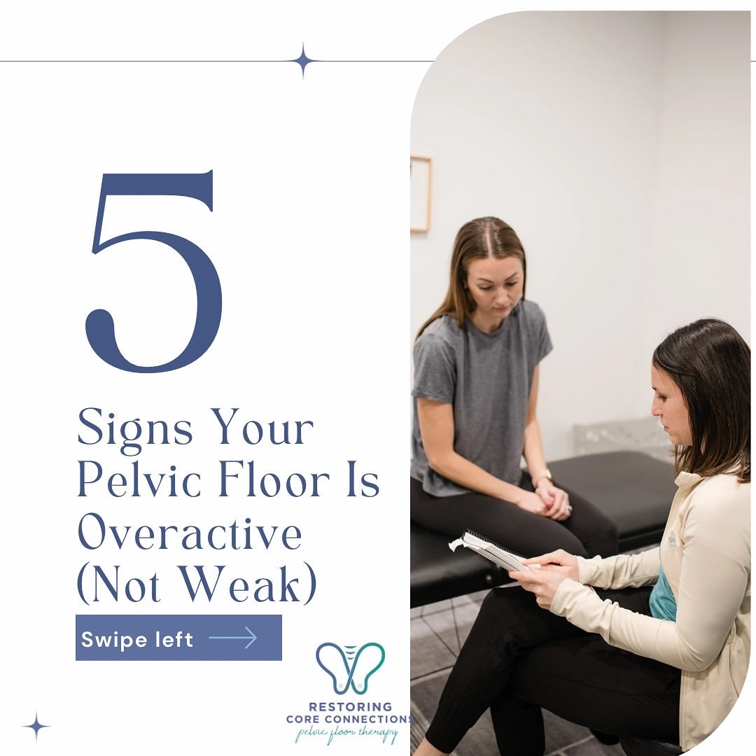 If you&rsquo;ve been told to &ldquo;just do kegels&rdquo; but your symptoms aren&rsquo;t improving OR are getting worse. This may be why 👀

Many bladder leaks, urgency, prolapse symptoms and pelvic pain come from muscles that are over working and un