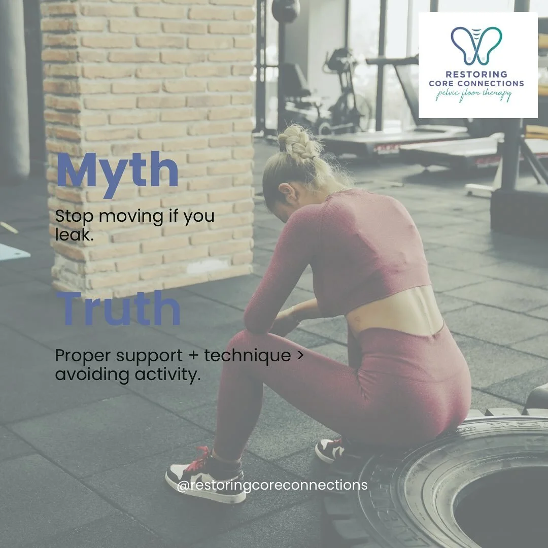 If your workout makes you leak, the answer isn&rsquo;t to quit.

It&rsquo;s:
&bull; Build strength
&bull; Improve coordination
&bull; Adjust load + breath
&bull; Train the system &mdash; not avoid it

Avoidance is not rehab.
Proper support and techni