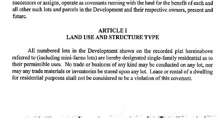 NC Shores Up Protection Afforded to Restrictive Covenants under the Marketable Title Act