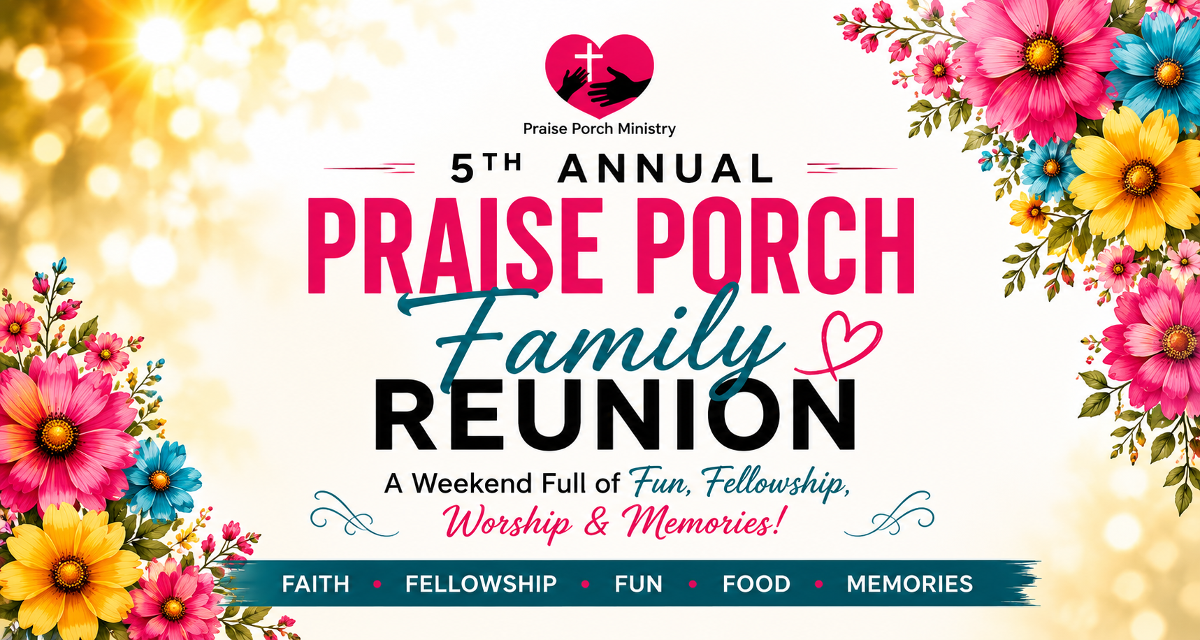 Paulette's Praise Porch Reunion Registration