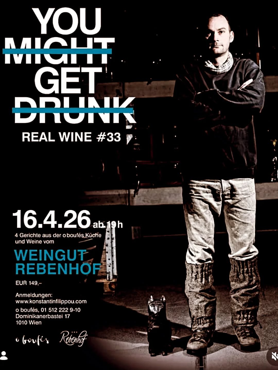 Eine ordentliche Freude... Harti in der gro&szlig;en Stadt...

#viennalove #youmightgetdrunk #viennagourmet #viennafood