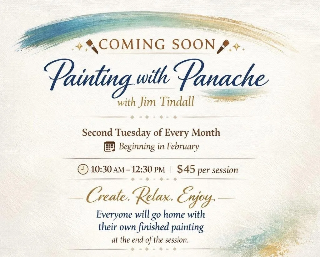 Painting with Panache: Guided Painting Class with Jim Tindall