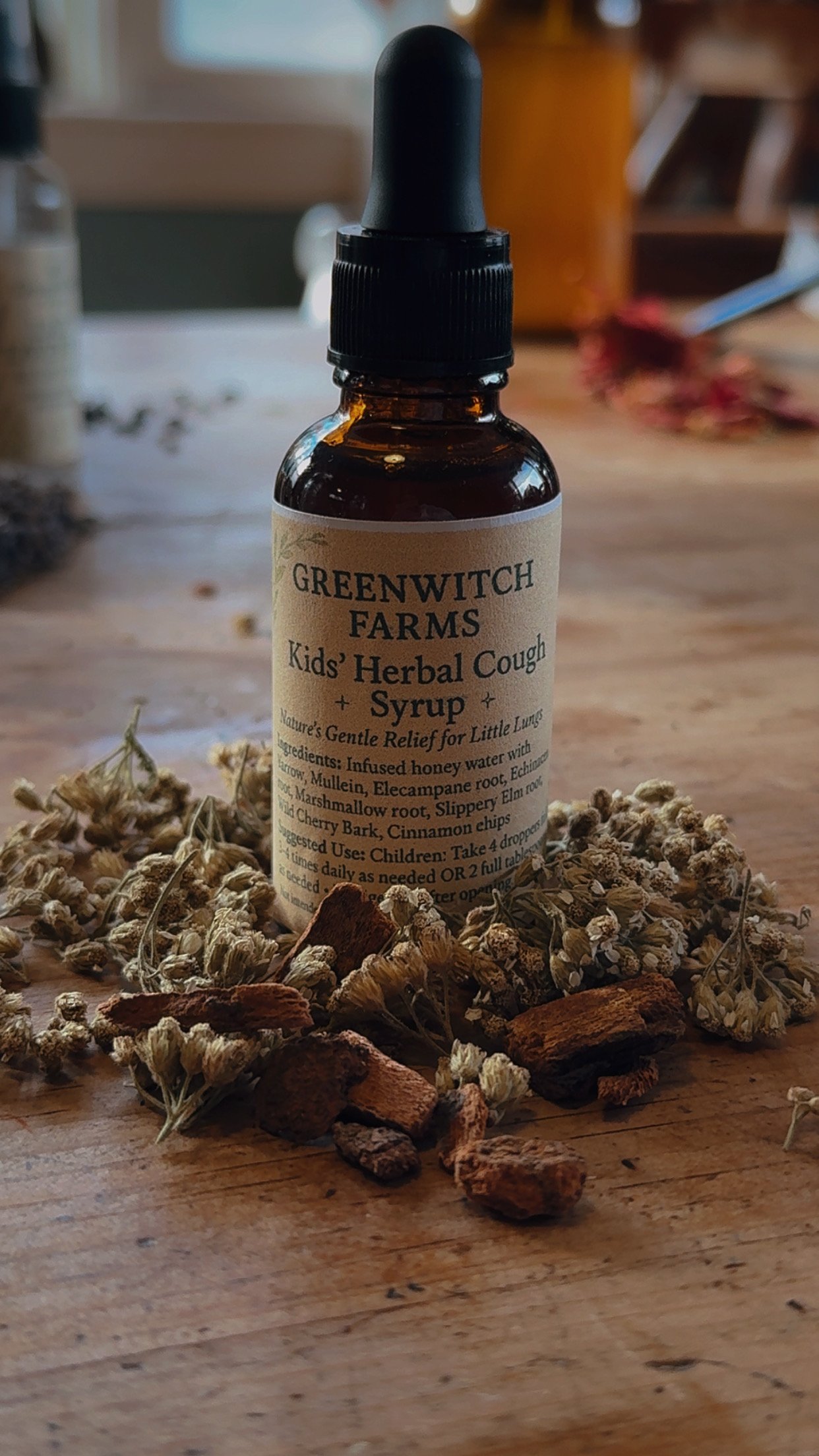 Kids’ Herbal Cough Syrup