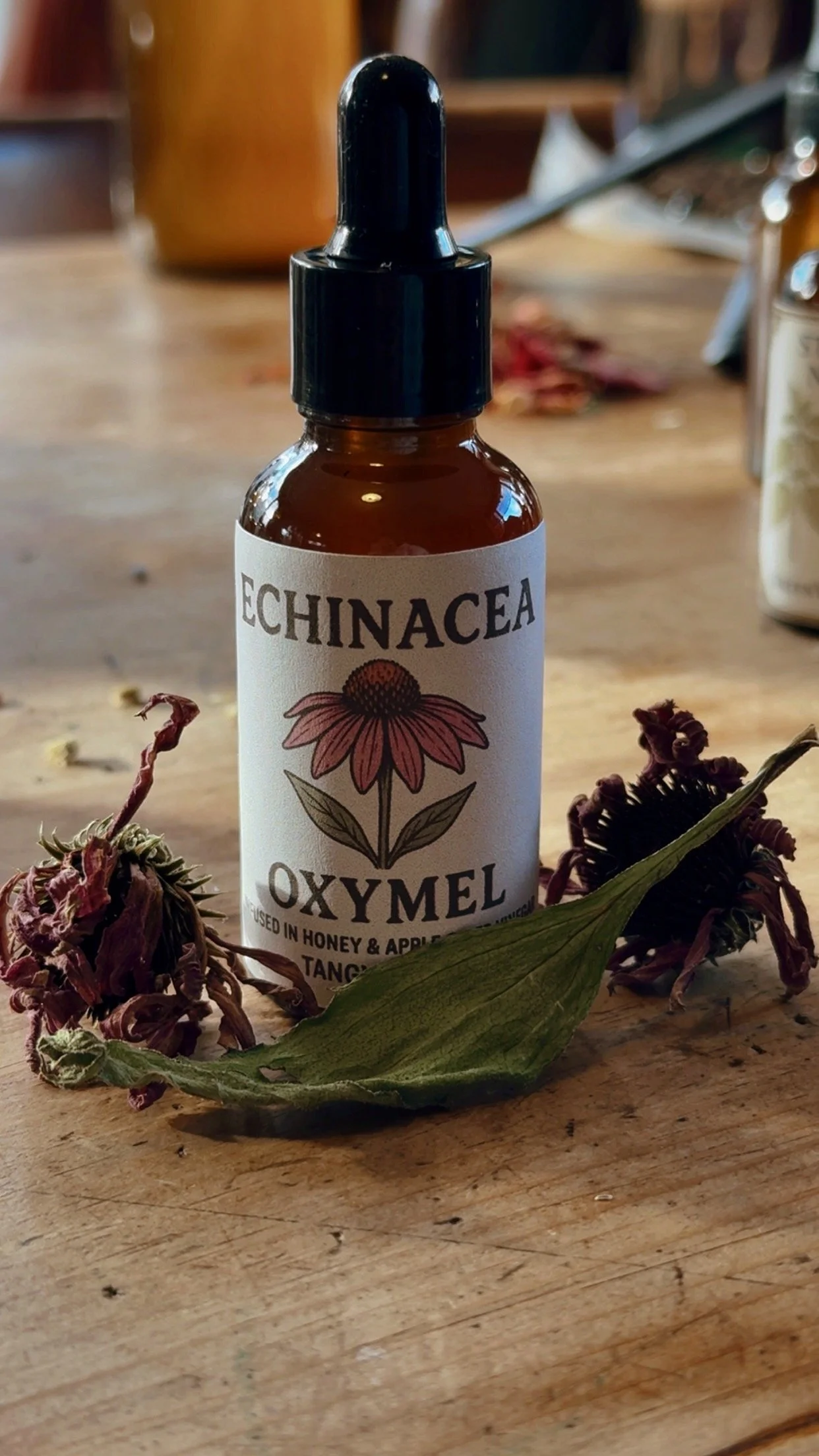 Echinacea Oxymel Tincture