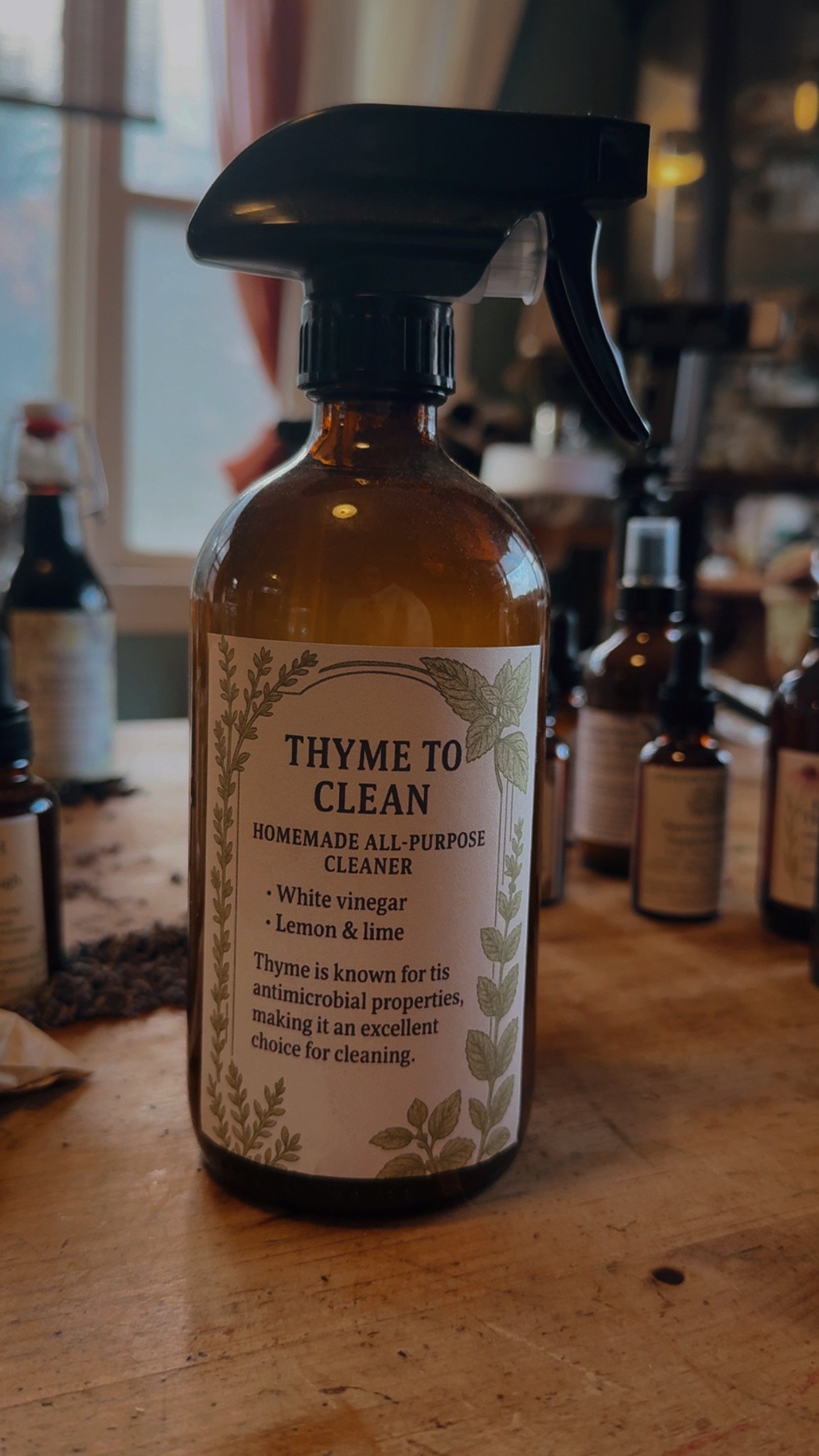Thyme to Clean — All-Purpose Cleaner