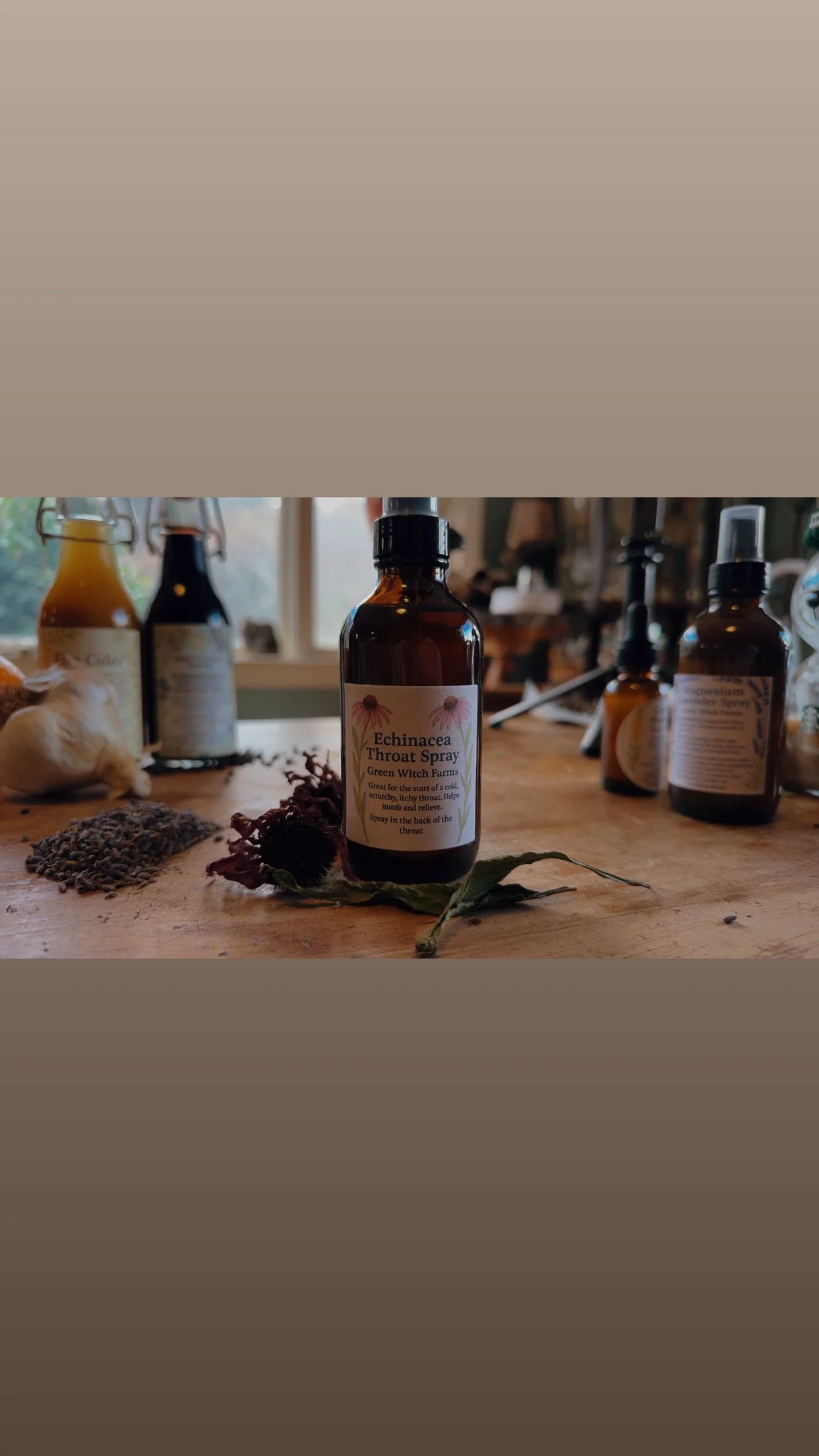 Echinacea Throat Spray