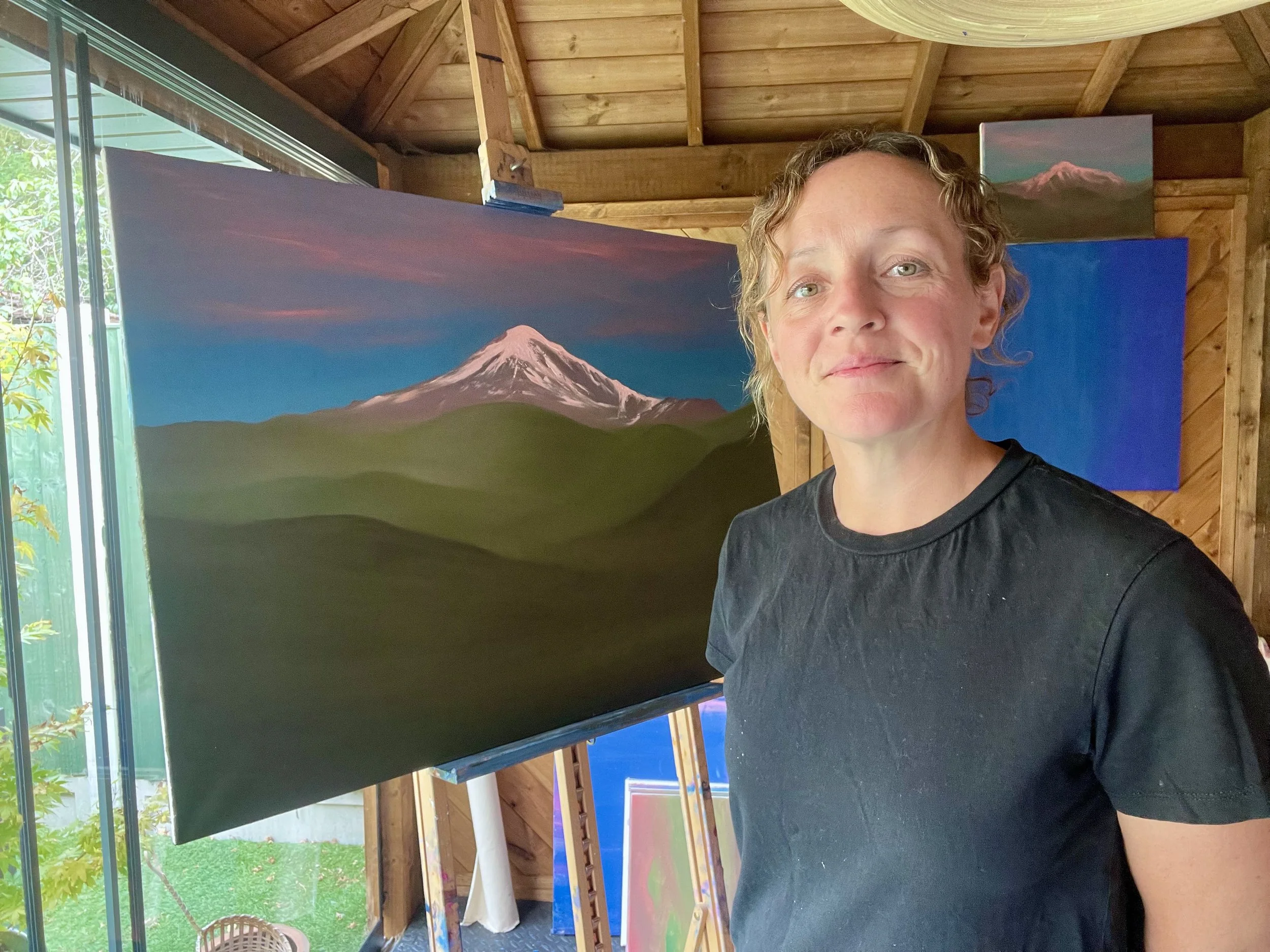 From Georgia to the Studio: A Contemporary Mount Kazbek Commission