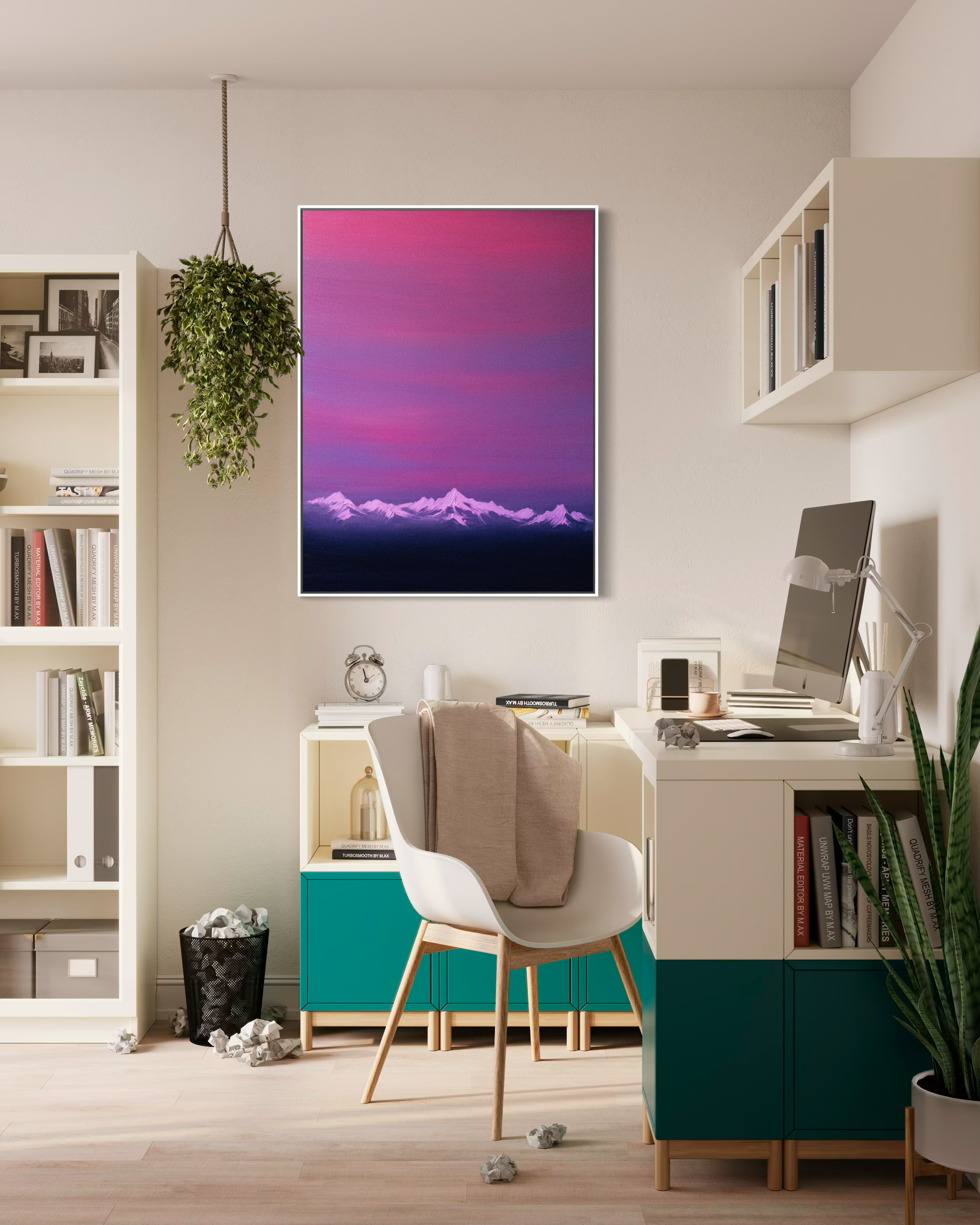 afterglow-pink-mountain-art-cat-goward.png