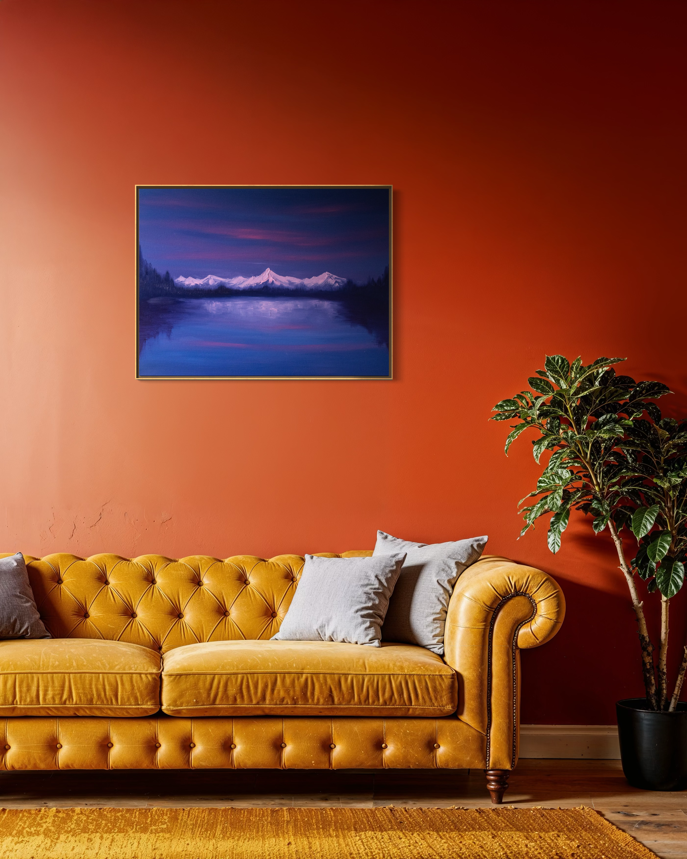 Twilight Reflection Original Mountain Art – Cat Goward.png