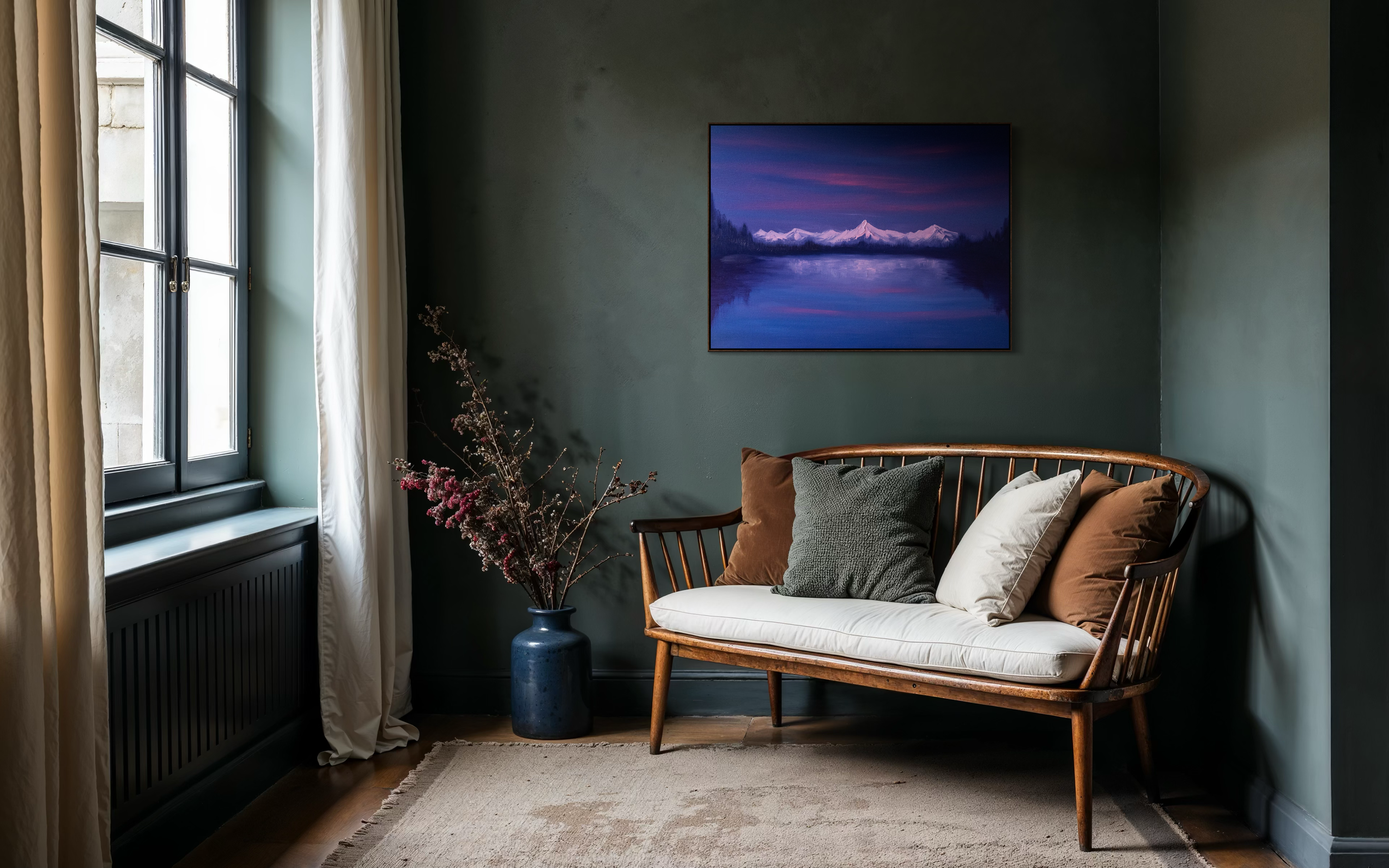 Twilight Reflection Original Mountain Art – Cat Goward.png