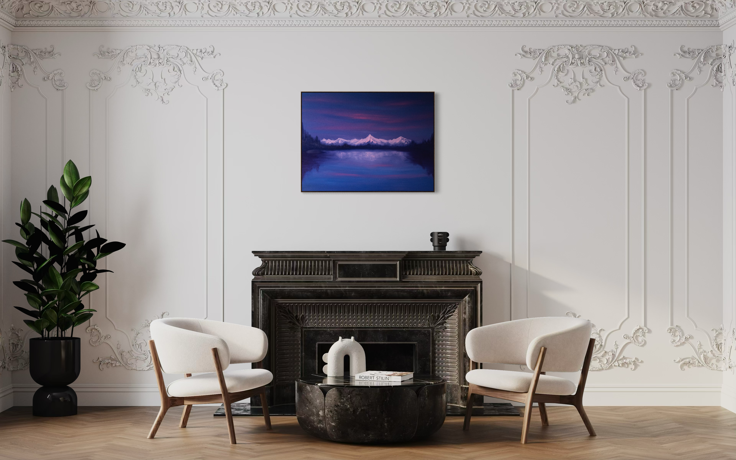 Twilight Reflection Original Mountain Art – Cat Goward.png