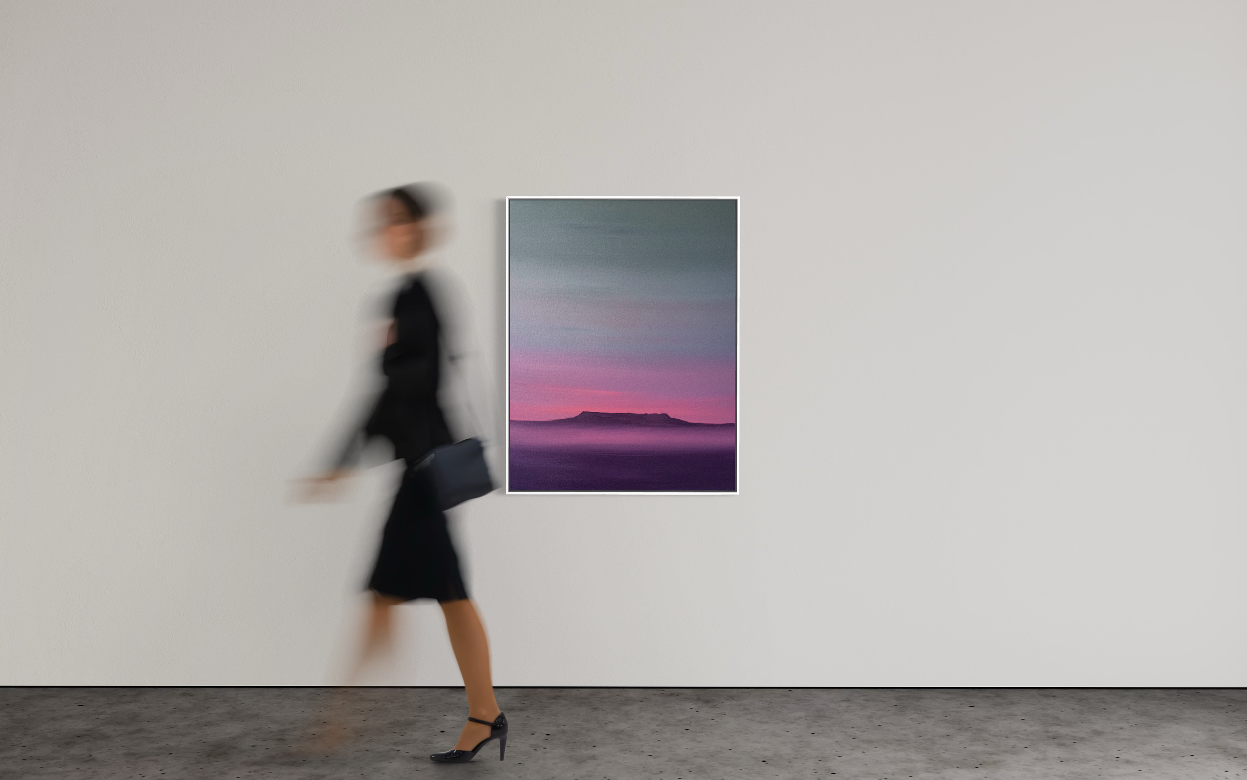 Table Mountain at Dusk Original Mountain Art – Cat Goward.png