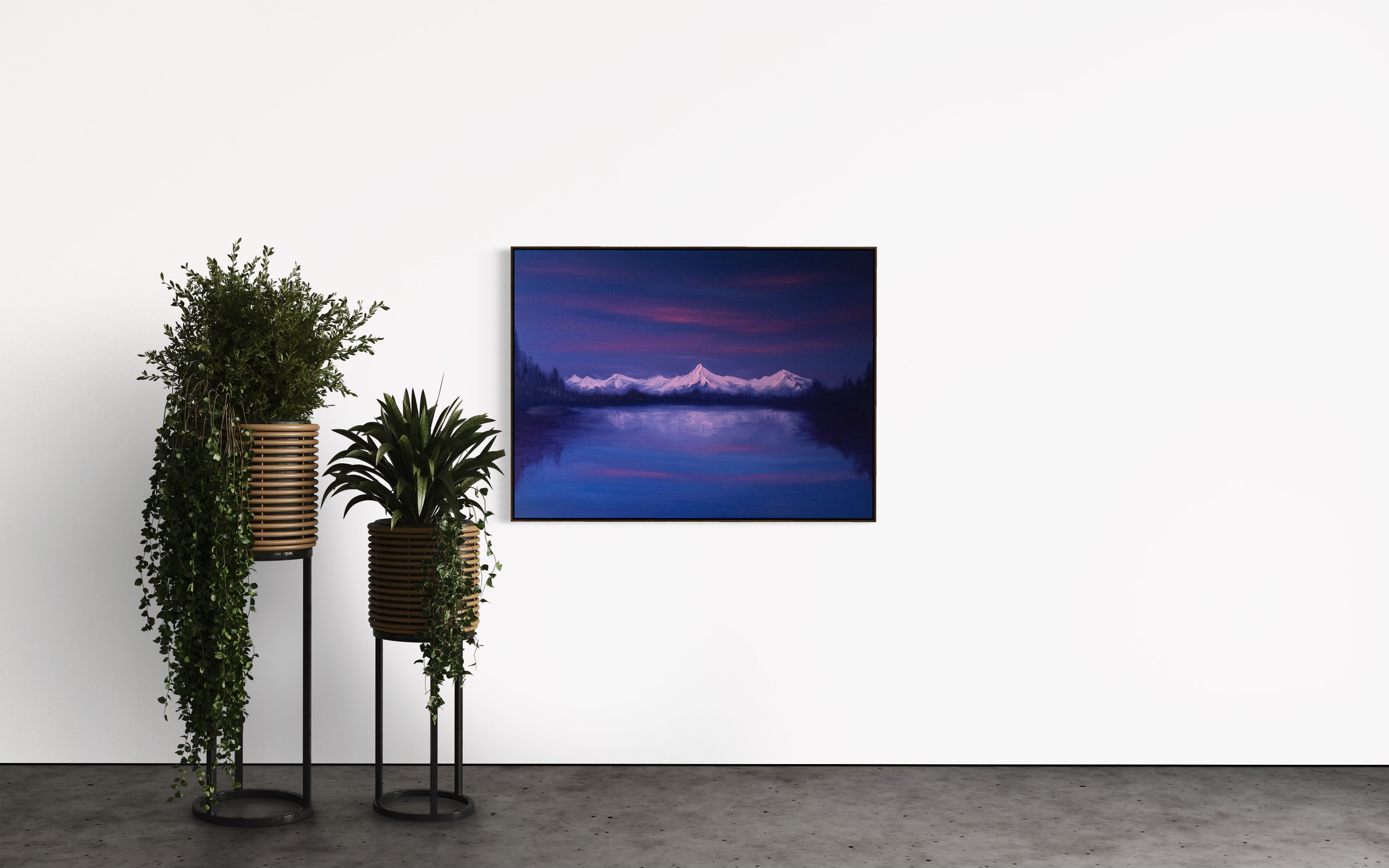 Twilight Reflection Original Mountain Art – Cat Goward.png