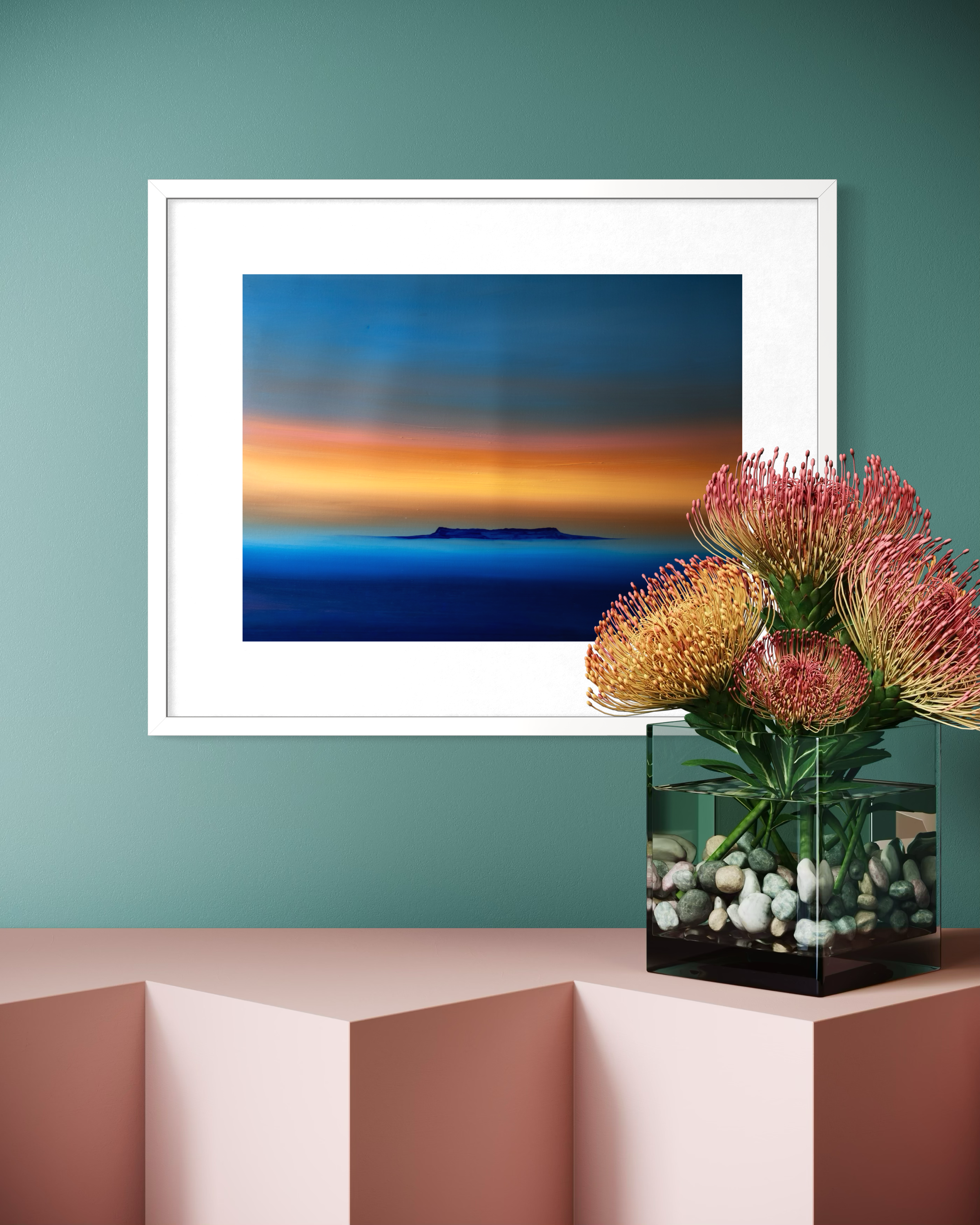 Table Mountain II Mountain Art Print – Cat Goward.png