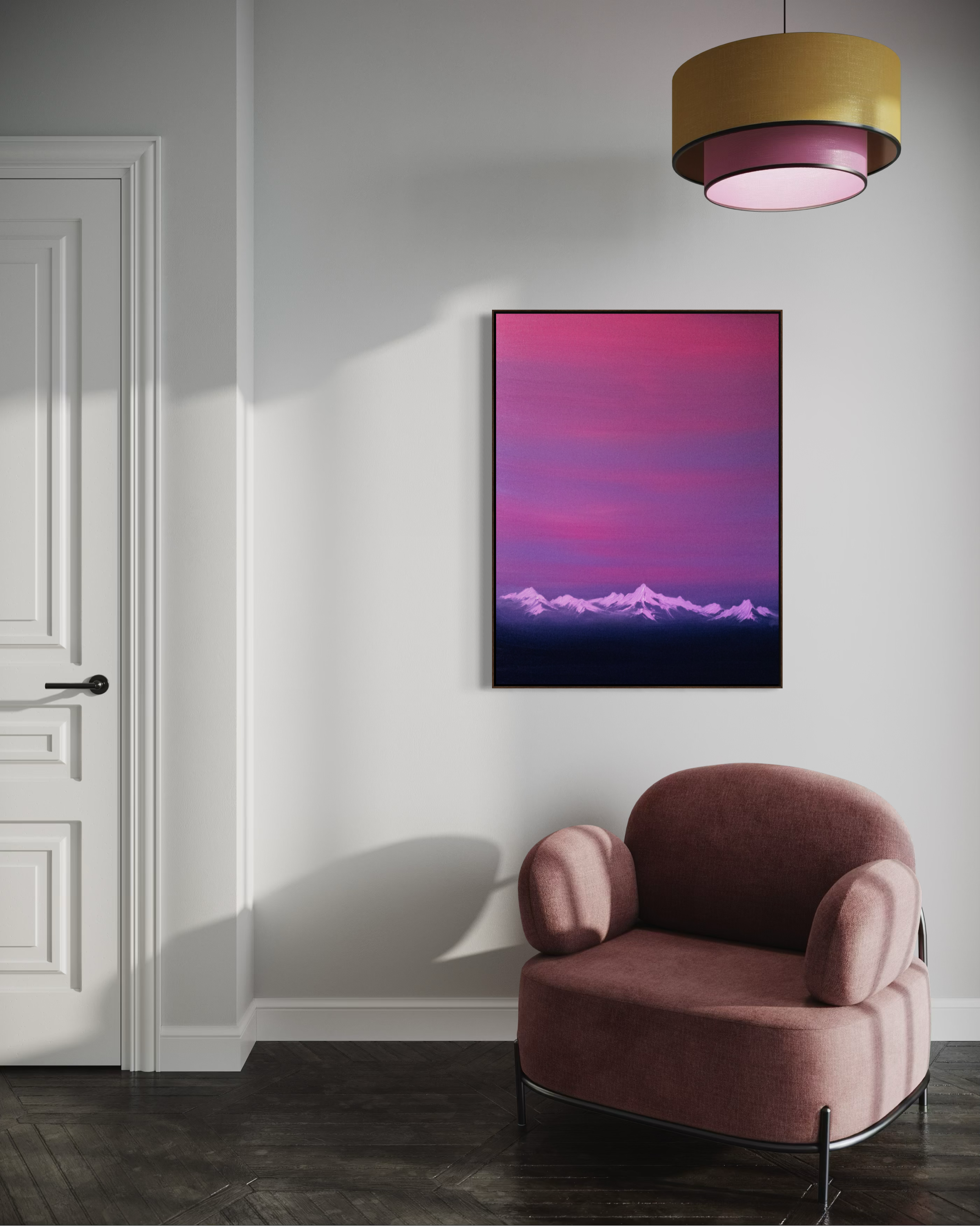 Afterglow-pink-mountain-art-cat-goward.png