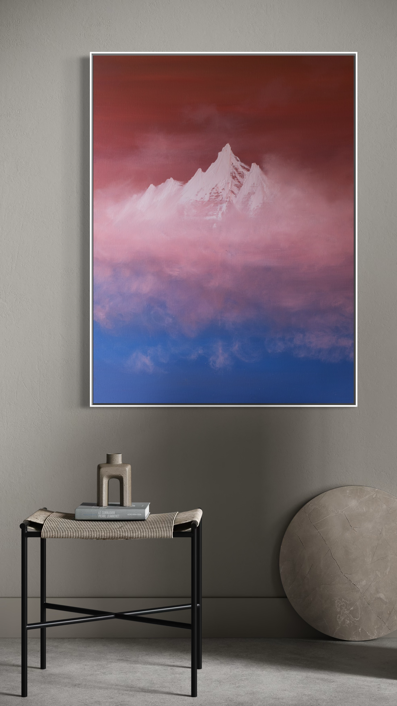 Drifting Summit Original Mountain Art – Cat Gowardpng