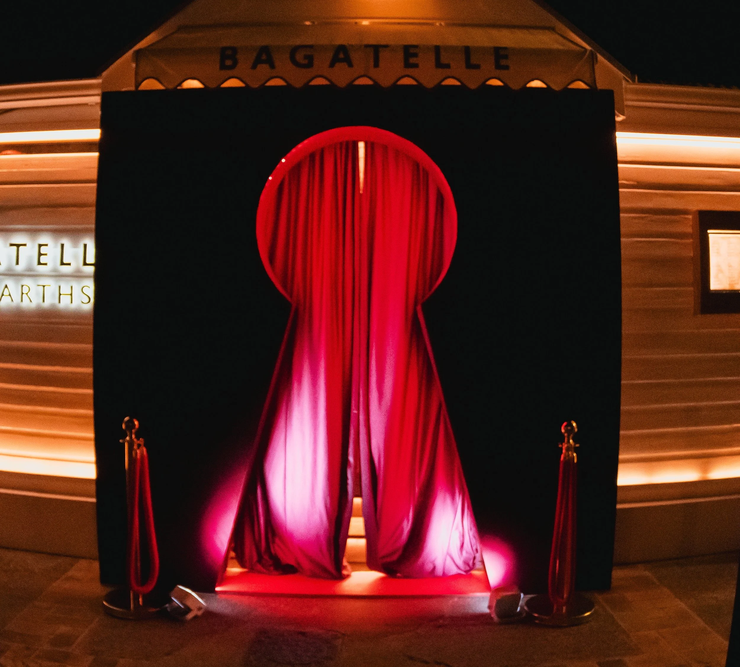 New Years production team at their best for the Bagatelle New Years Eve party, on the docks of Gustavia, St Barths