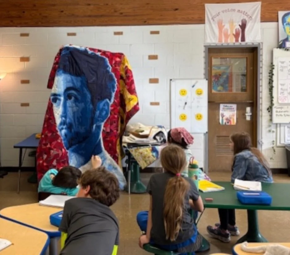 Meeting a quilter: 3/4 Visit