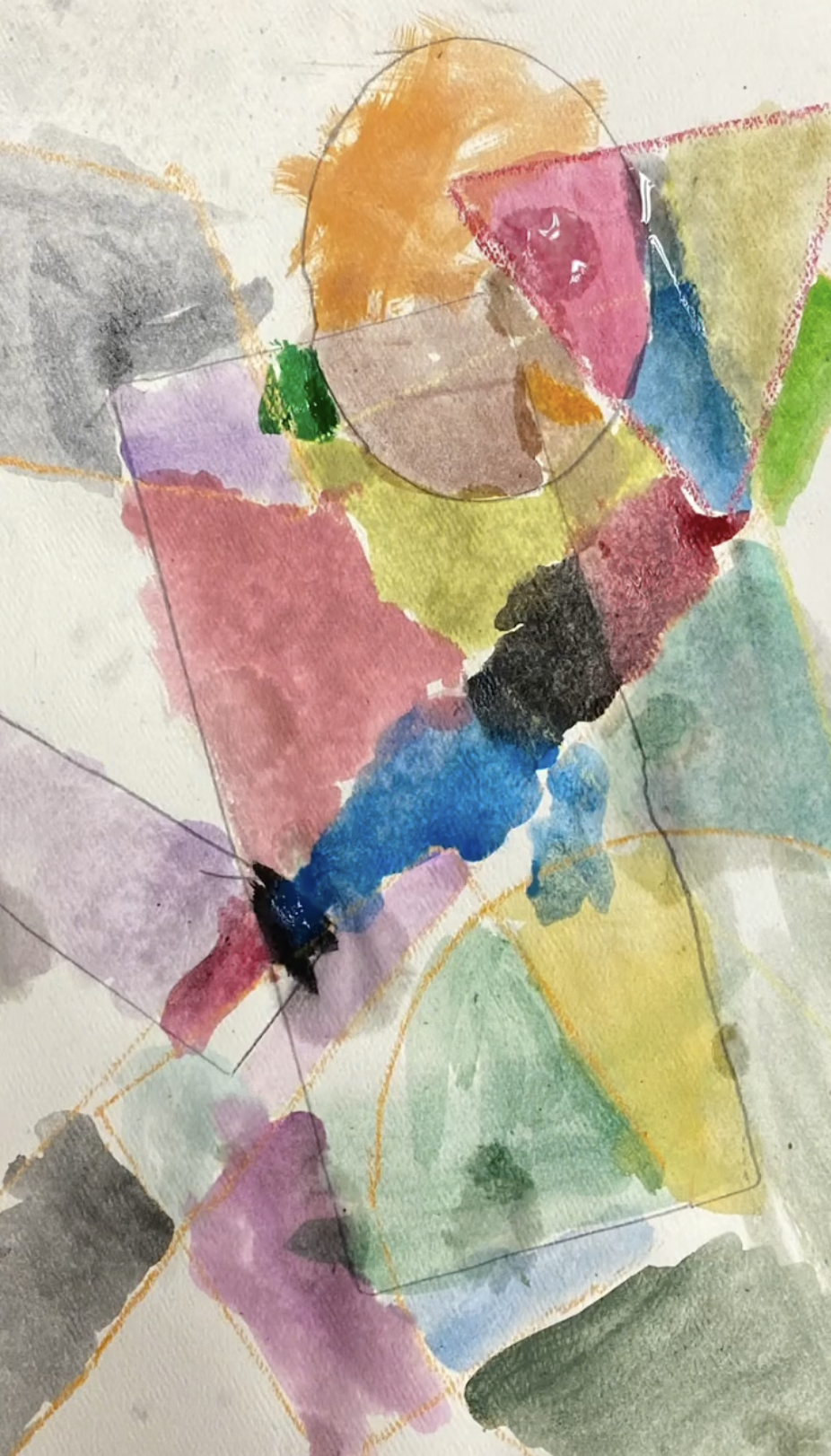 Shapes and Kandinsky in Kindergarten