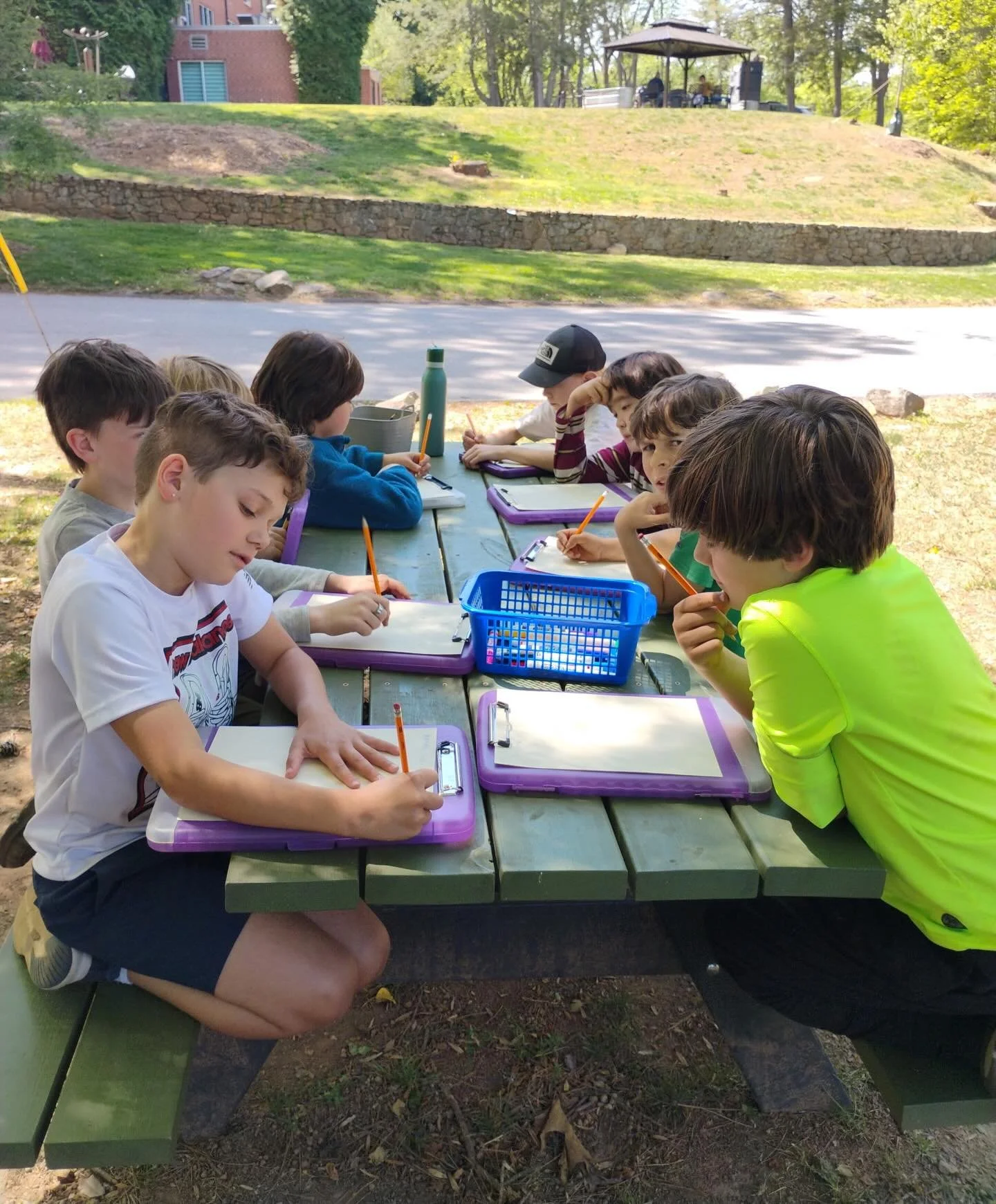 Dear Earth, we&rsquo;re listening. 🌱
This Earth Day, our 3rd &amp; 4th graders sat down and wrote letters to the soil beneath their feet, the trees overhead, the rivers that keep moving even when we forget to notice.
Words of gratitude.
Promises to 