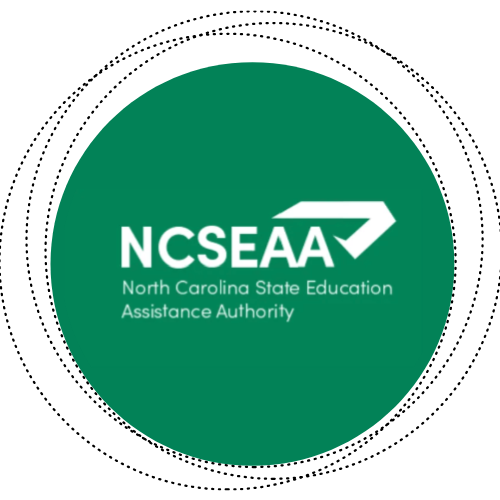 Green circular logo for the North Carolina State Education Assistance Authority (NCSEAA).
