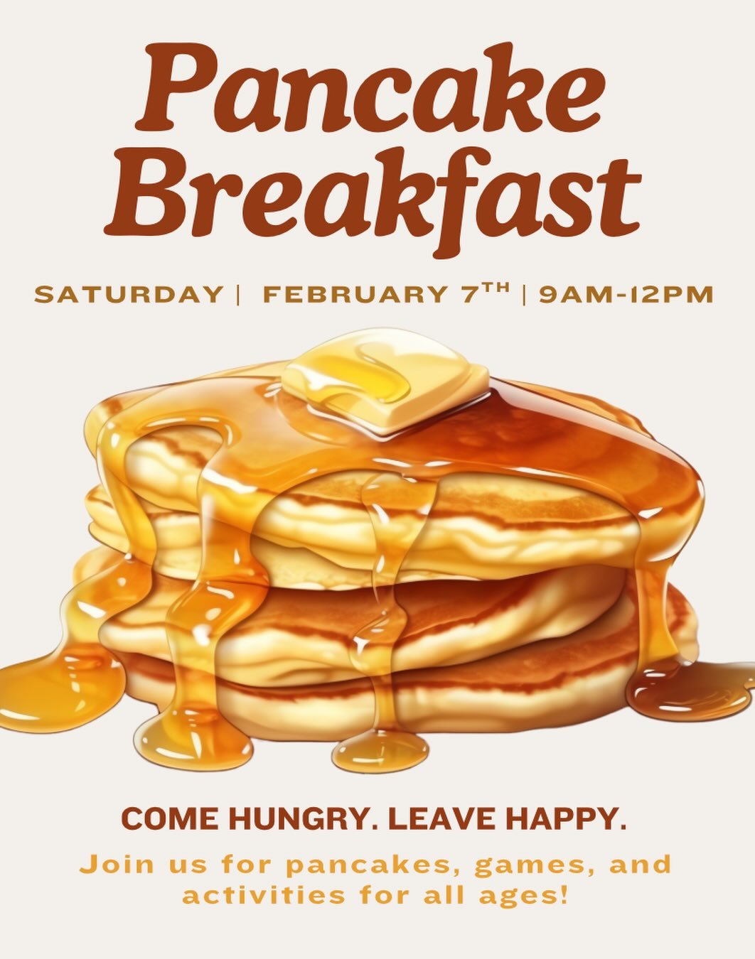 2/7: Community Pancake Breakfast