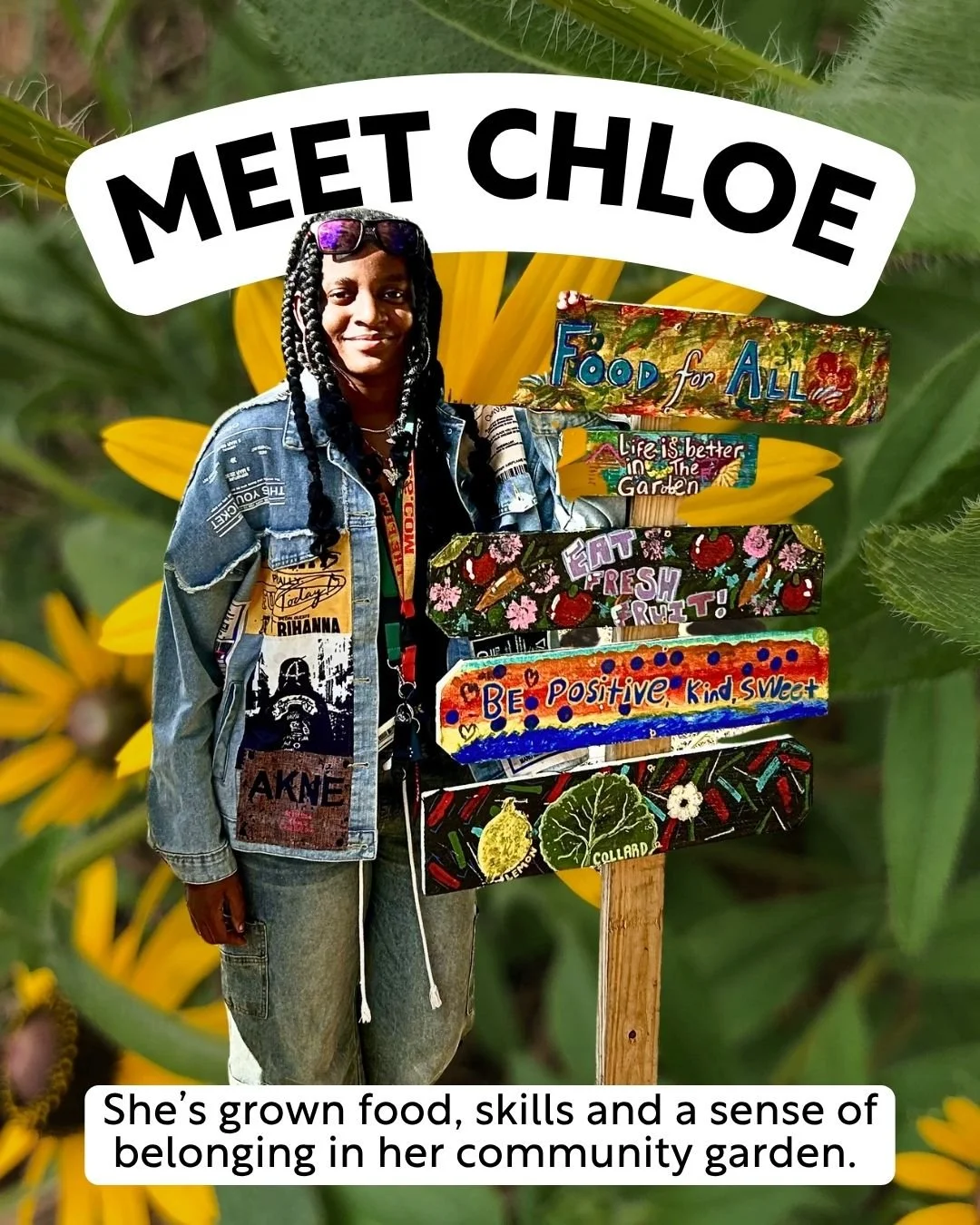 Meet Chloe, a high school junior who&rsquo;s grown food, skills and a sense of belonging in her community garden. 

🥕 Chloe first joined through the Greater Duval Neighborhood Association afterschool program in 5th grade. She&rsquo;s now stepped int