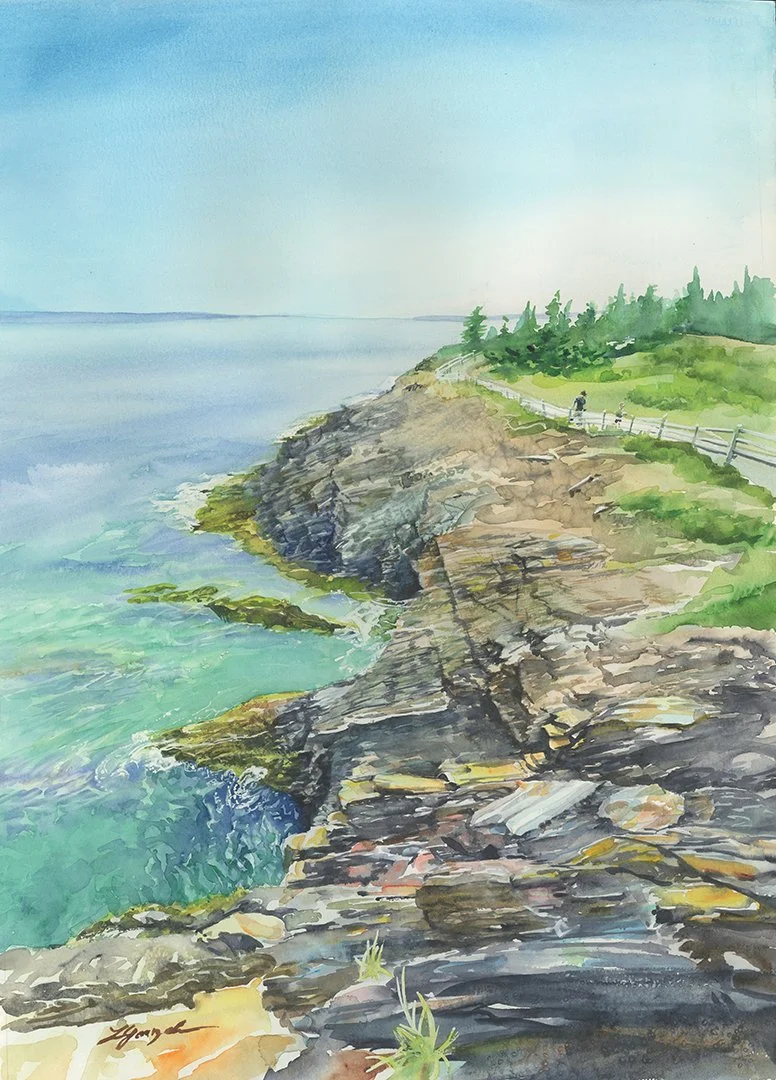 'Let's take a Hike!' Oven's National Pk, NS